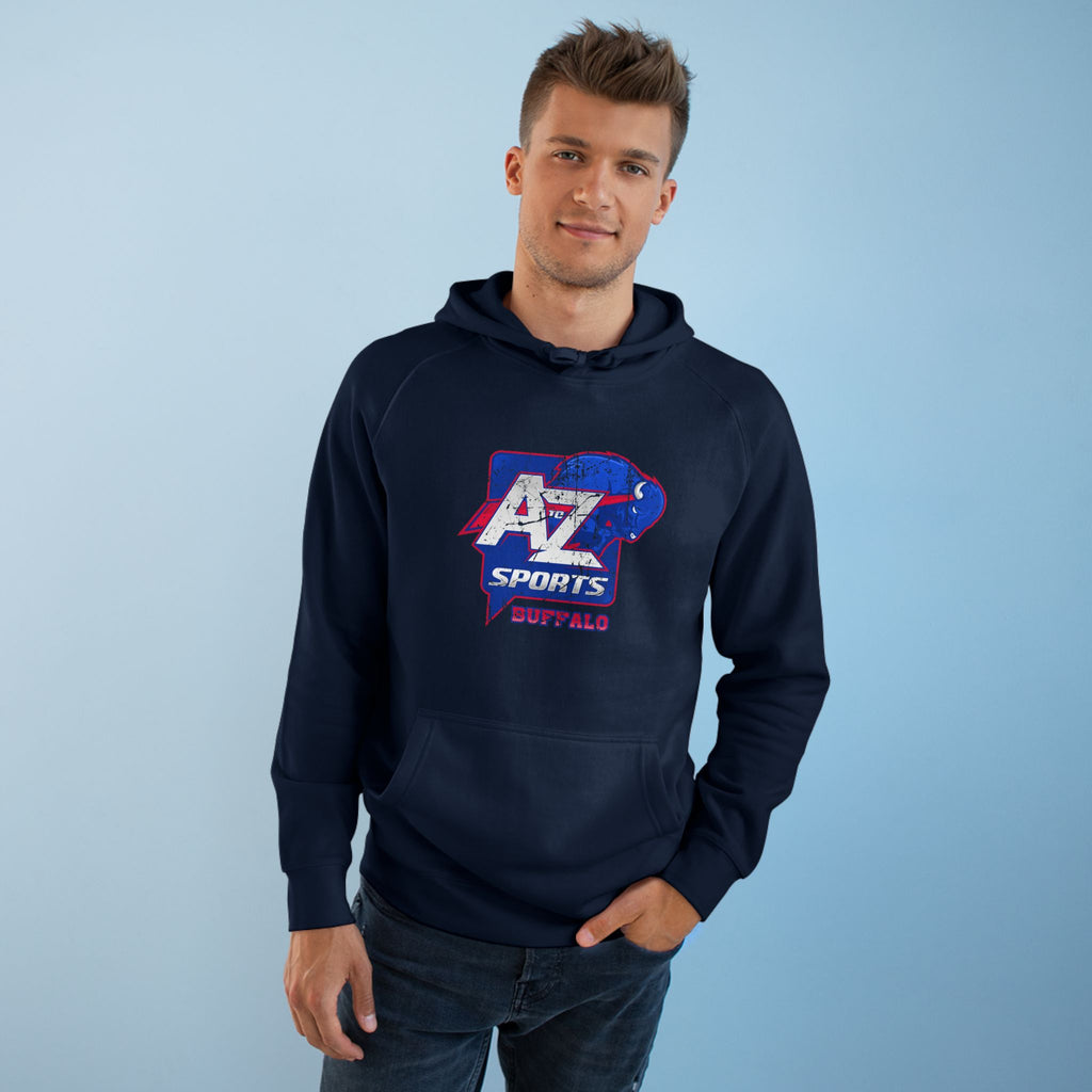 A to Z Sports Bills Distressed Hoodie