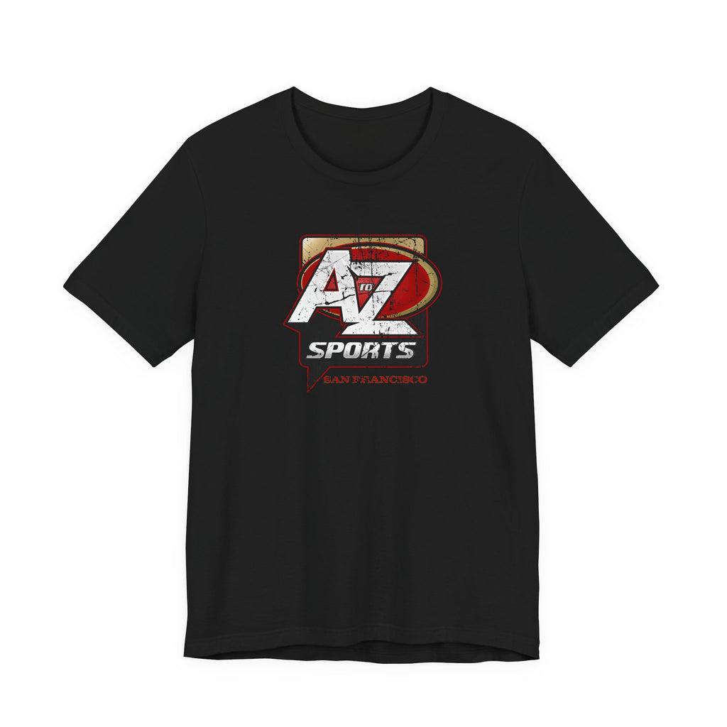 A to Z Sports 49ers Distressed T-Shirt