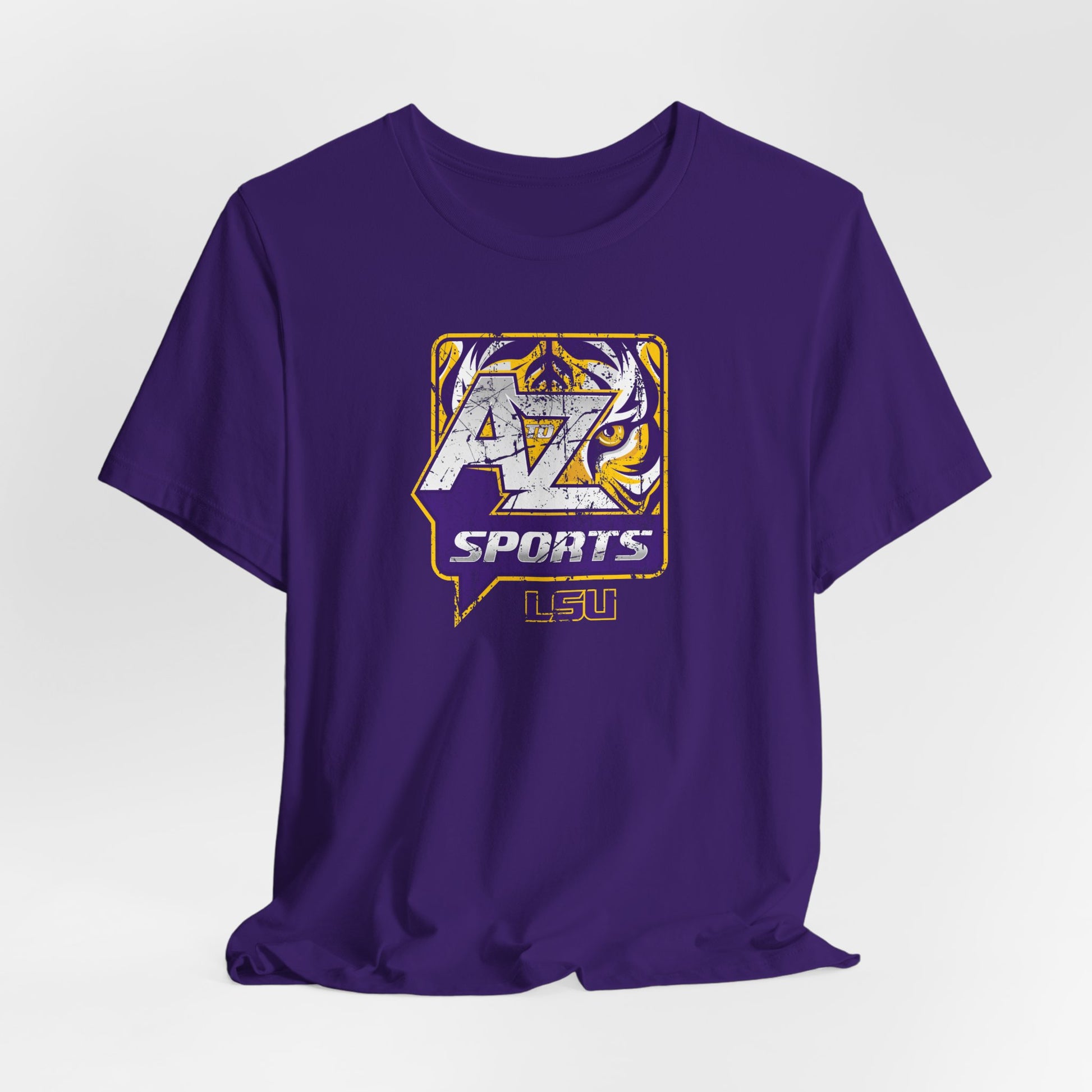 A to Z Sports LSU Distressed T-Shirt