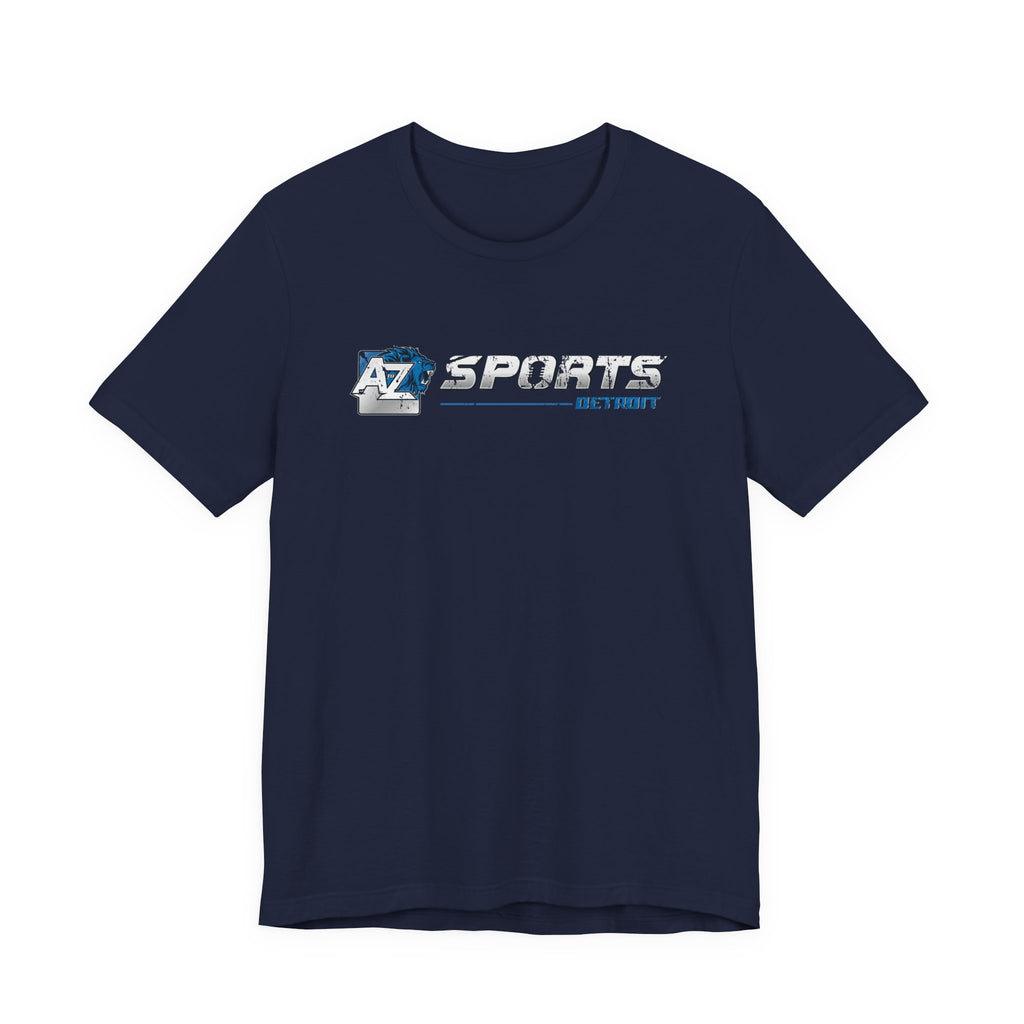 A to Z Sports Lions Distressed Horizontal T-Shirt