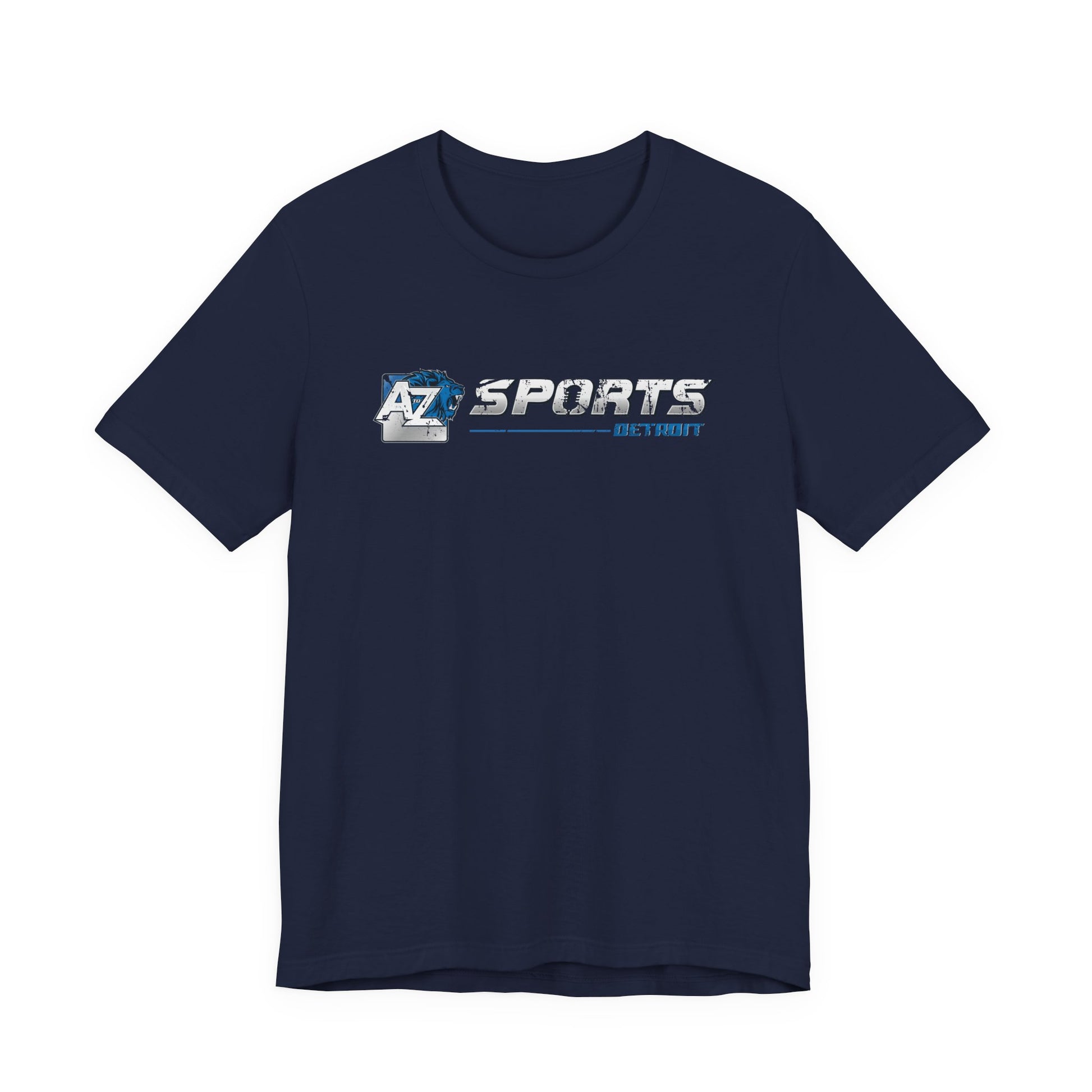 A to Z Sports Lions Distressed Horizontal T-Shirt