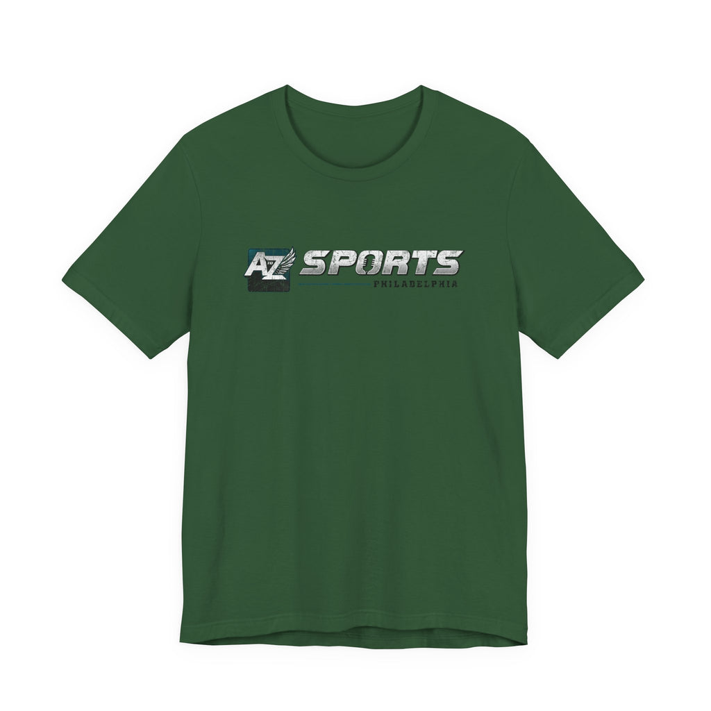 A to Z Sports Eagles Distressed Horizontal T-Shirt