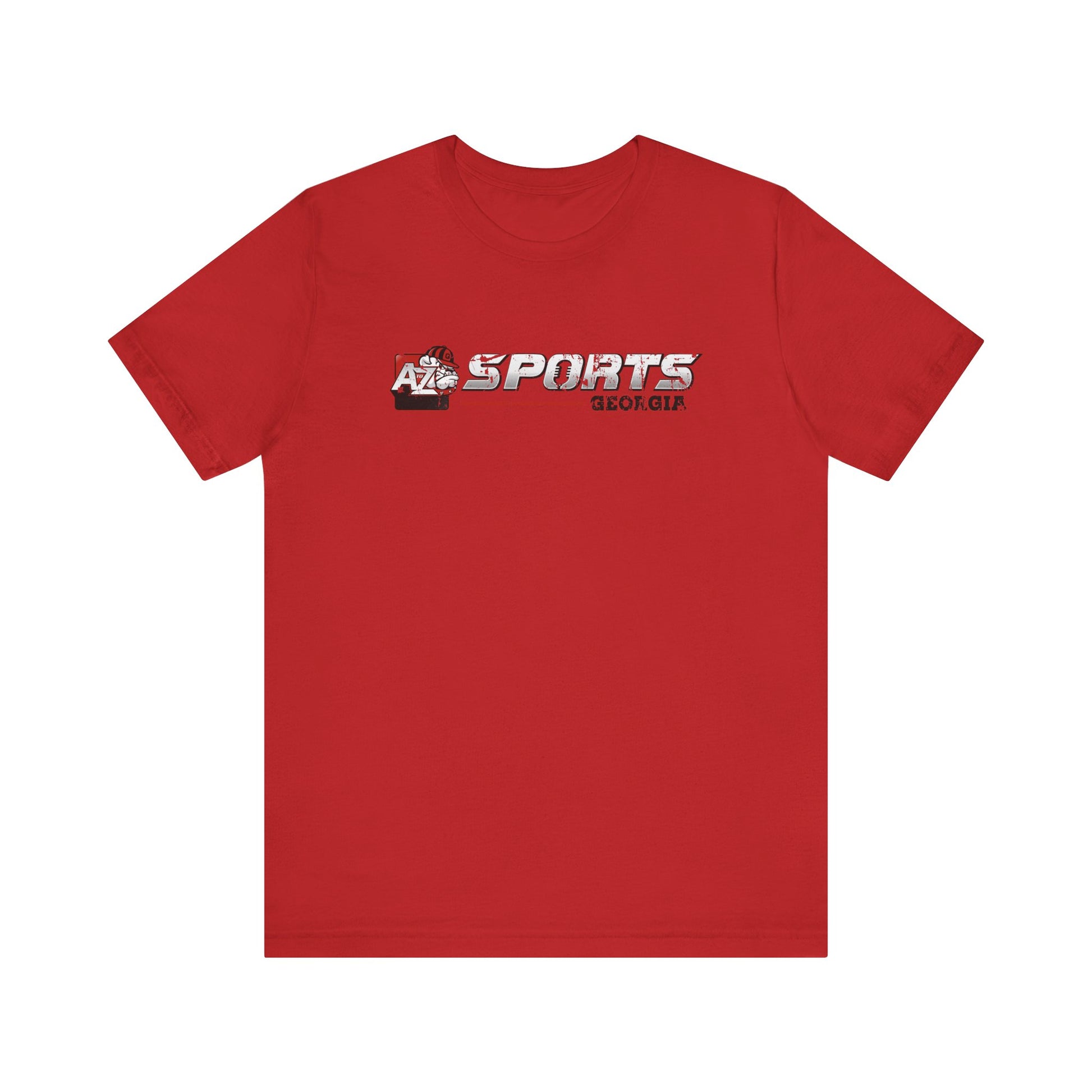 A to Z Sports Georgia Distressed Horizontal T-Shirt