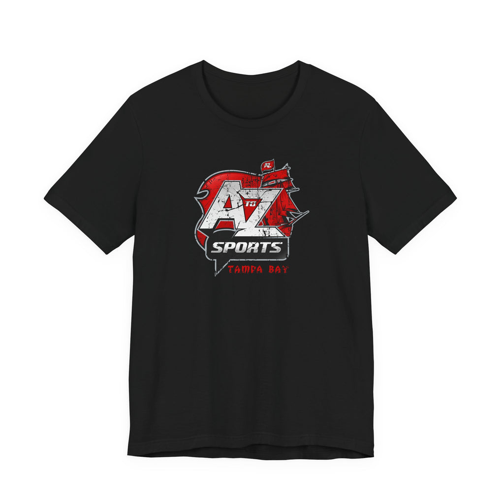 A to Z Sports Buccaneers Distressed T-Shirt