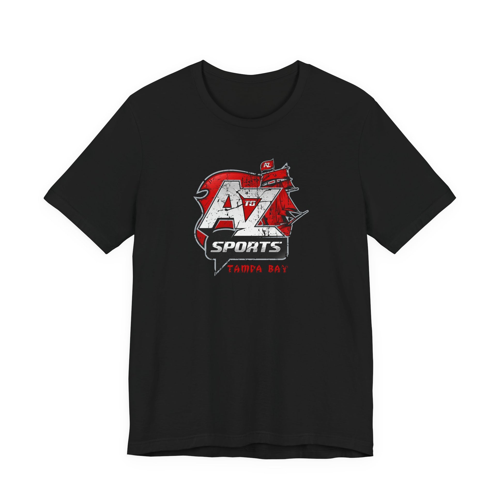 A to Z Sports Buccaneers Distressed T-Shirt