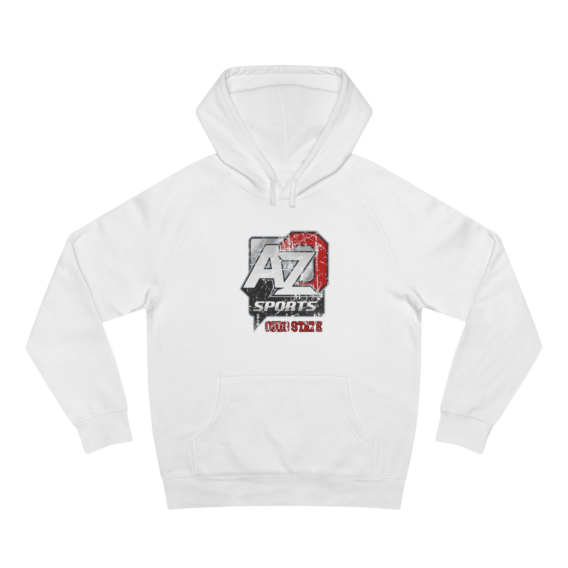 A to Z Sports Ohio State Distressed Hoodie