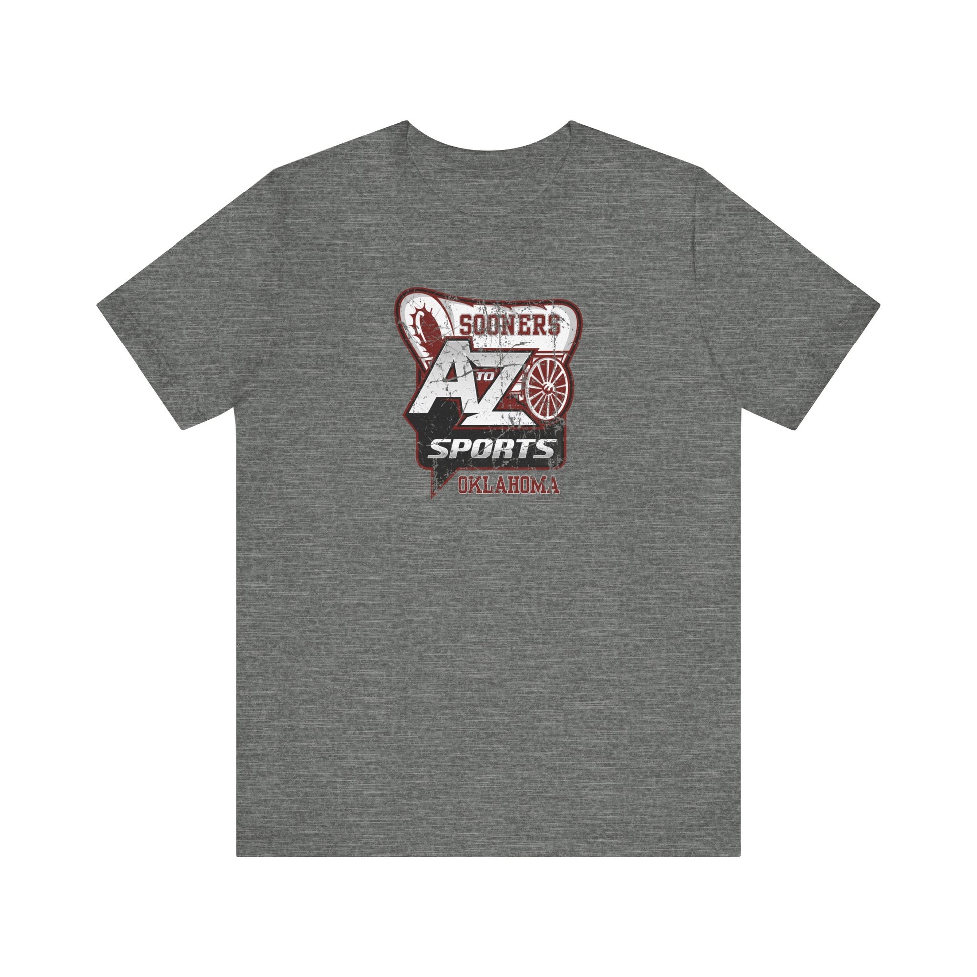 A to Z Sports Oklahoma Distressed T-Shirt