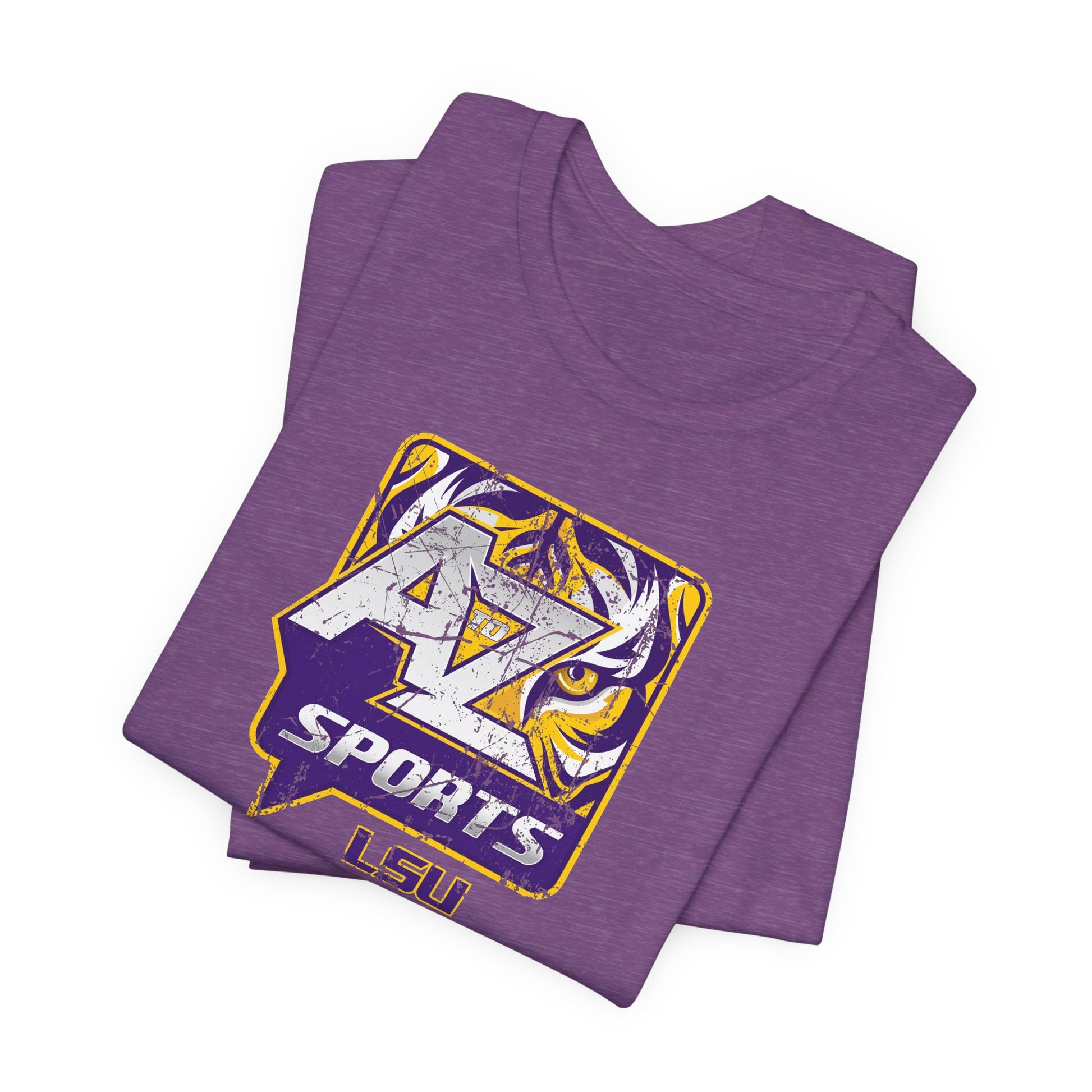 A to Z Sports LSU Distressed T-Shirt