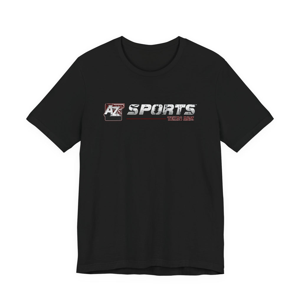 A to Z Sports Texas A&M Distressed Horizontal T-Shirt