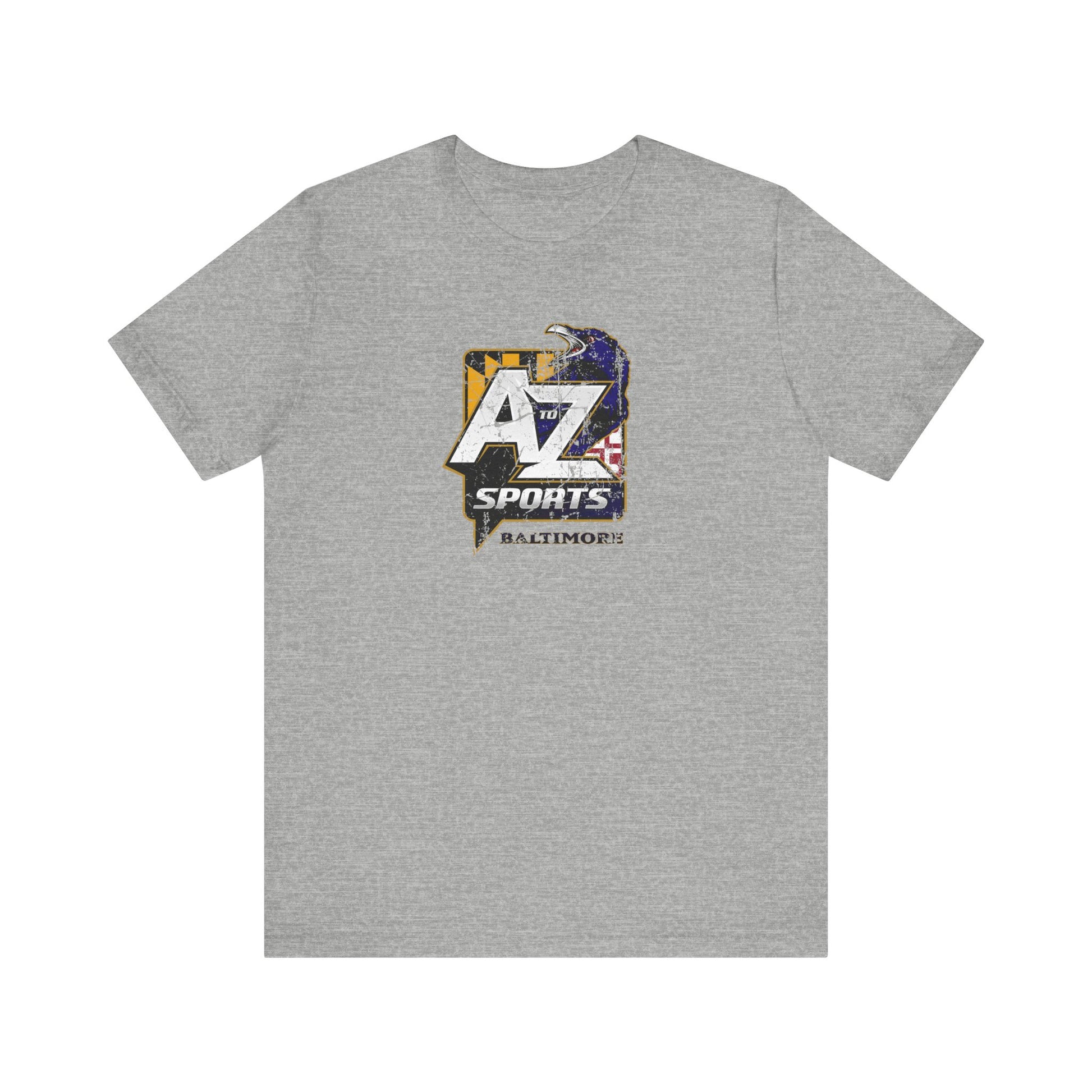 A to Z Sports Ravens Distressed T-Shirt