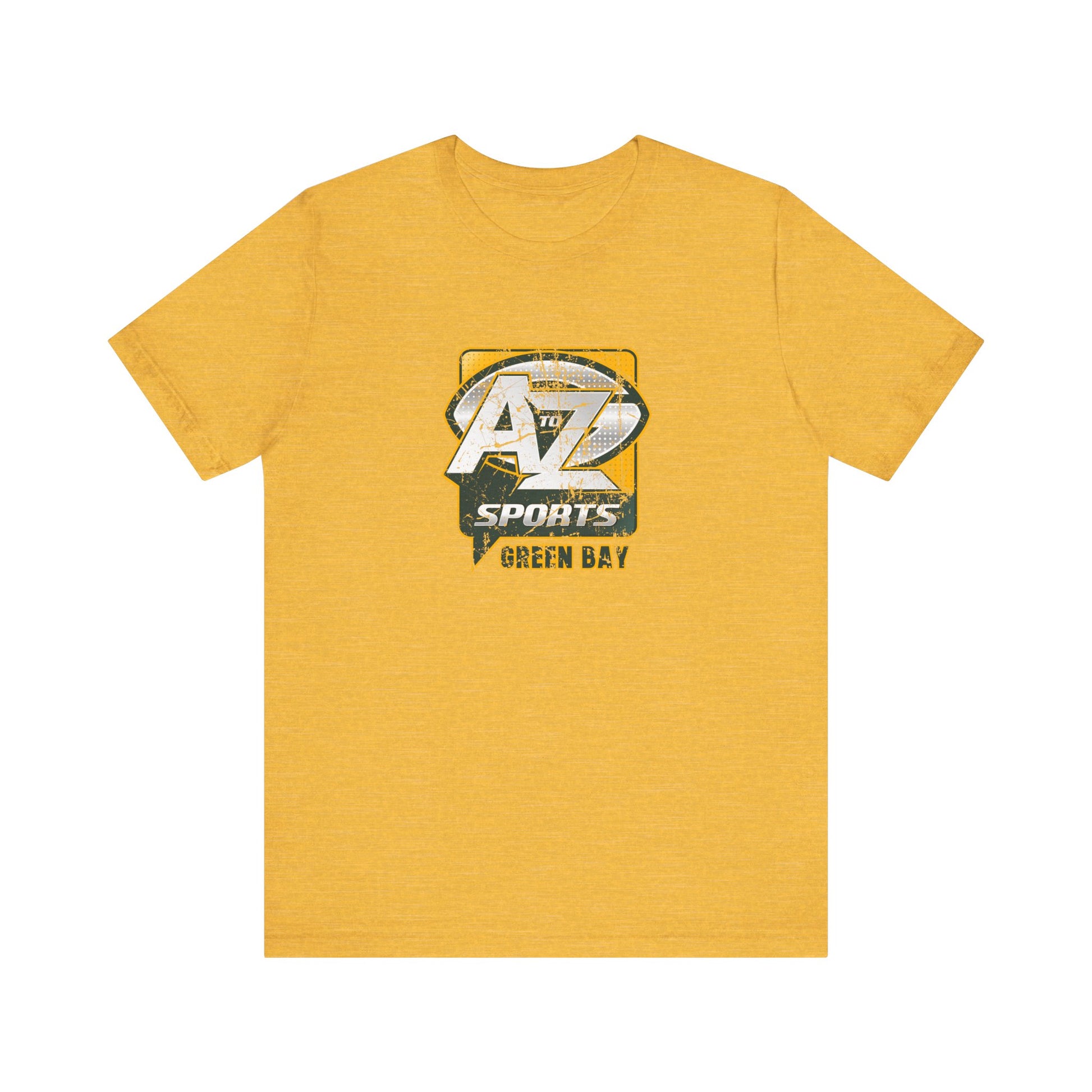 A to Z Sports Packers Distressed T-Shirt
