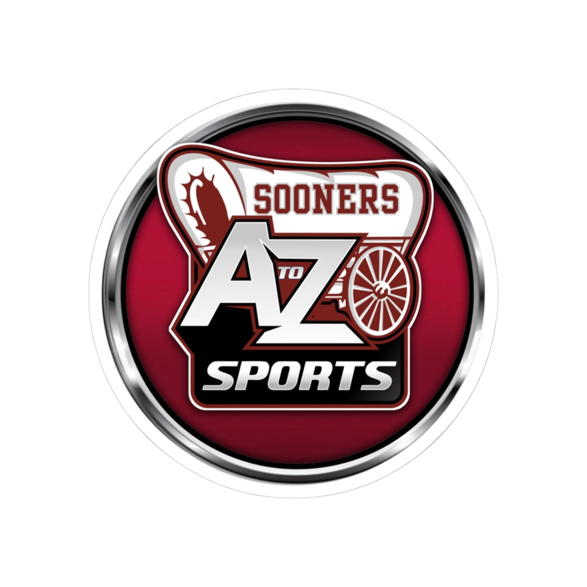 A to Z Sports Oklahoma Sticker