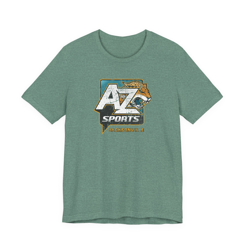 A to Z Sports Jaguars Distressed T-Shirt