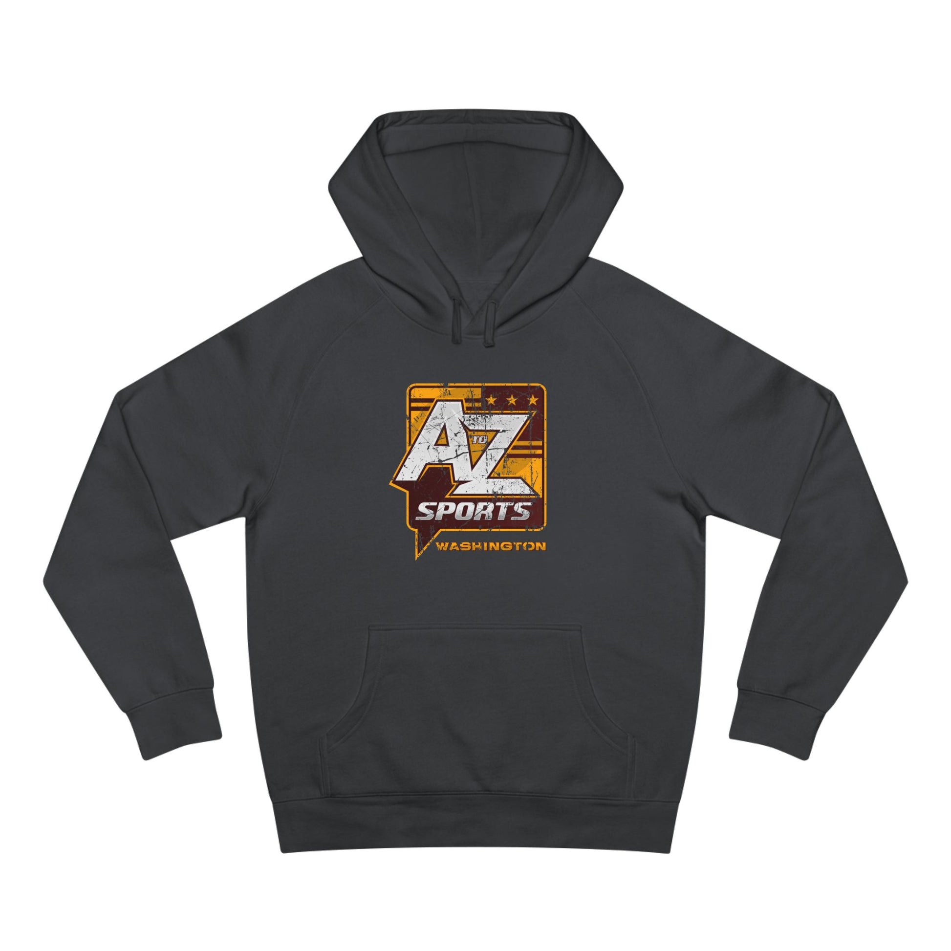 A to Z Sports Commanders Distressed Hoodie