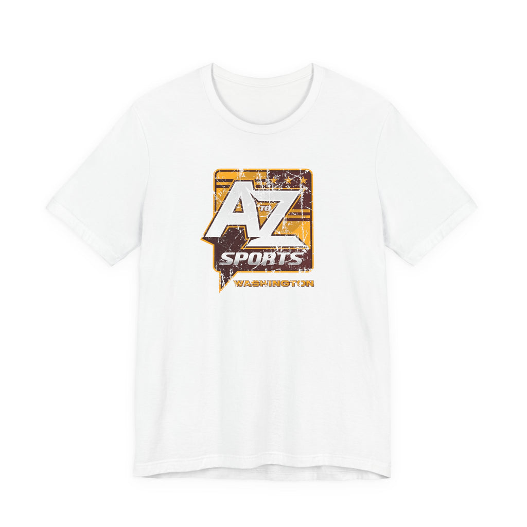 A to Z Sports Commanders Distressed Logo T-Shirt