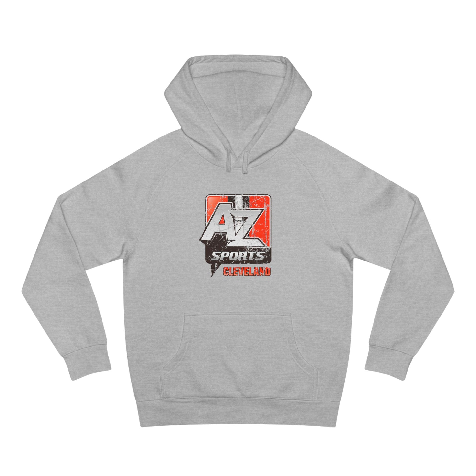 A to Z Sports Browns Distressed Hoodie