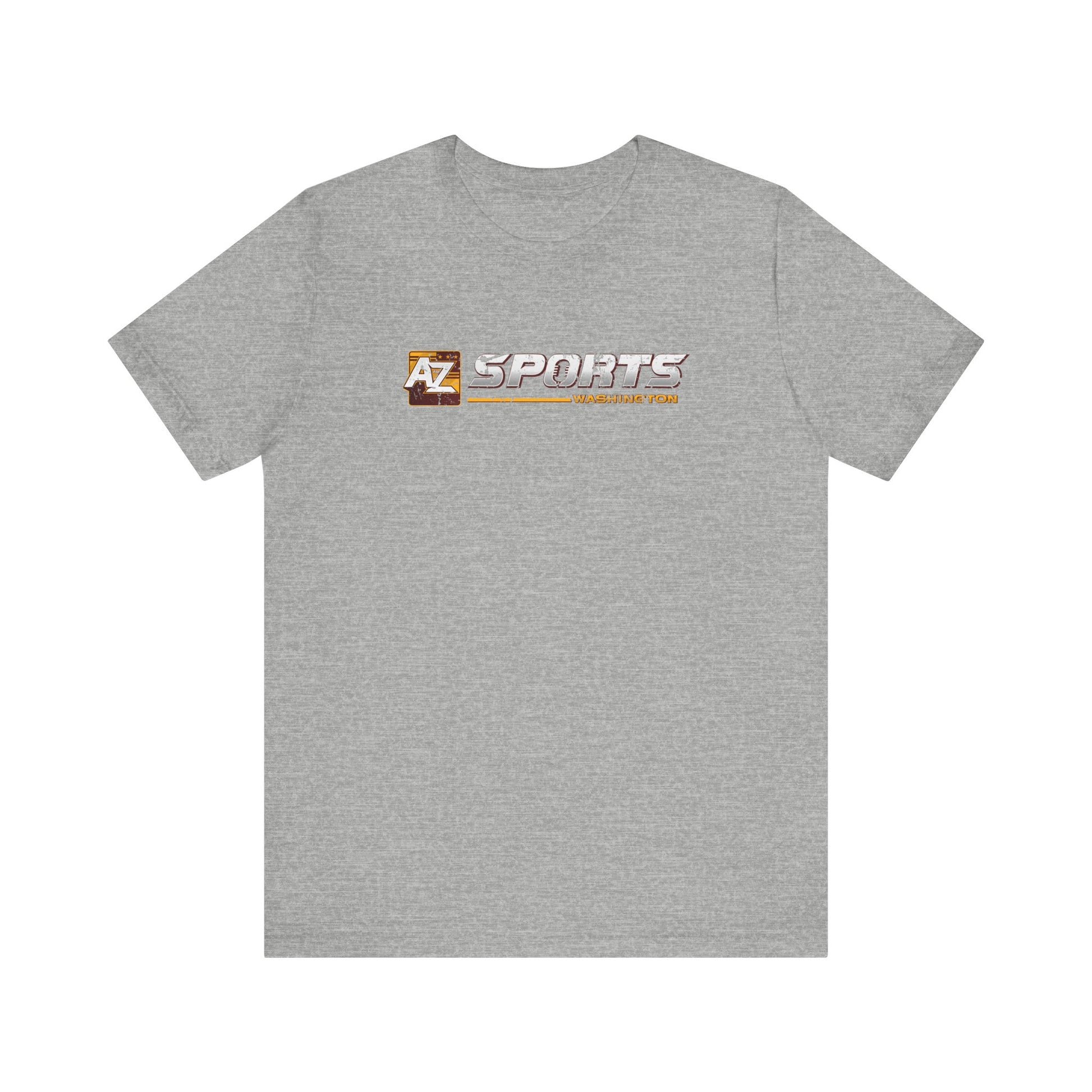 A to Z Sports Commanders Horizontal Distressed T-Shirt