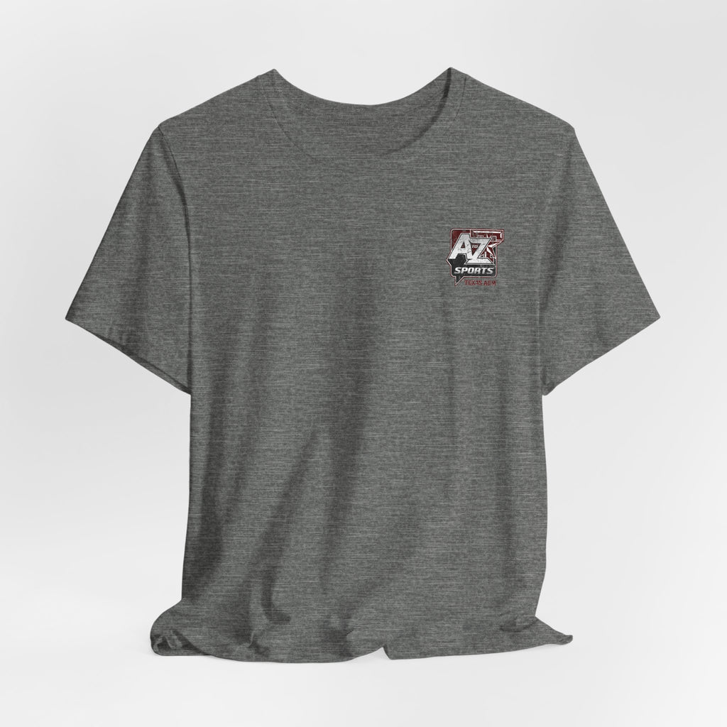 A to Z Sports Texas A&M Distressed Pocket T-Shirt