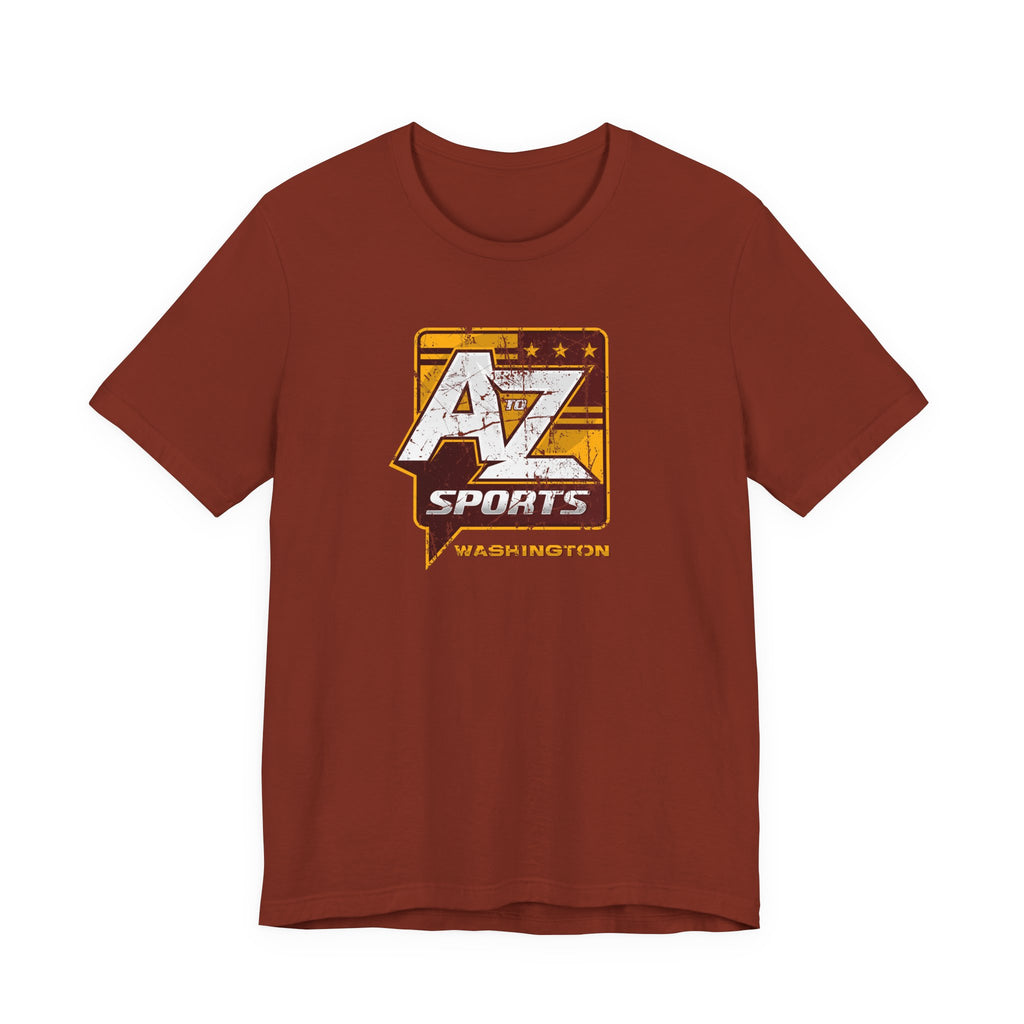 A to Z Sports Commanders Distressed Logo T-Shirt
