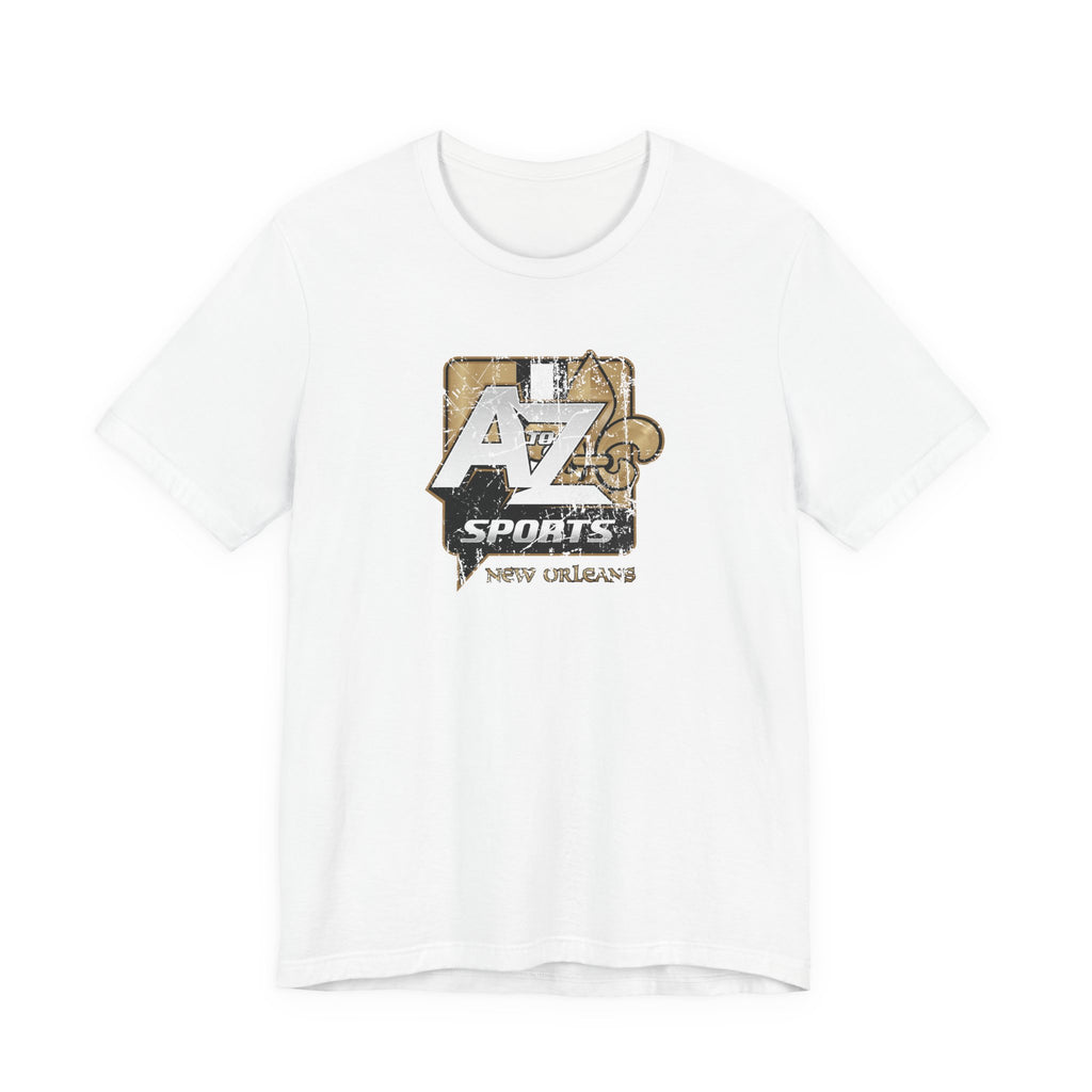A to Z Sports Saints Distressed T-Shirt
