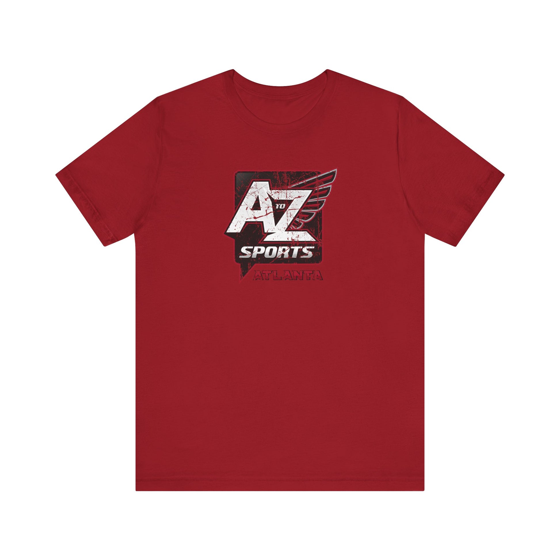 A to Z Sports Falcons Distressed Pocket T-Shirt
