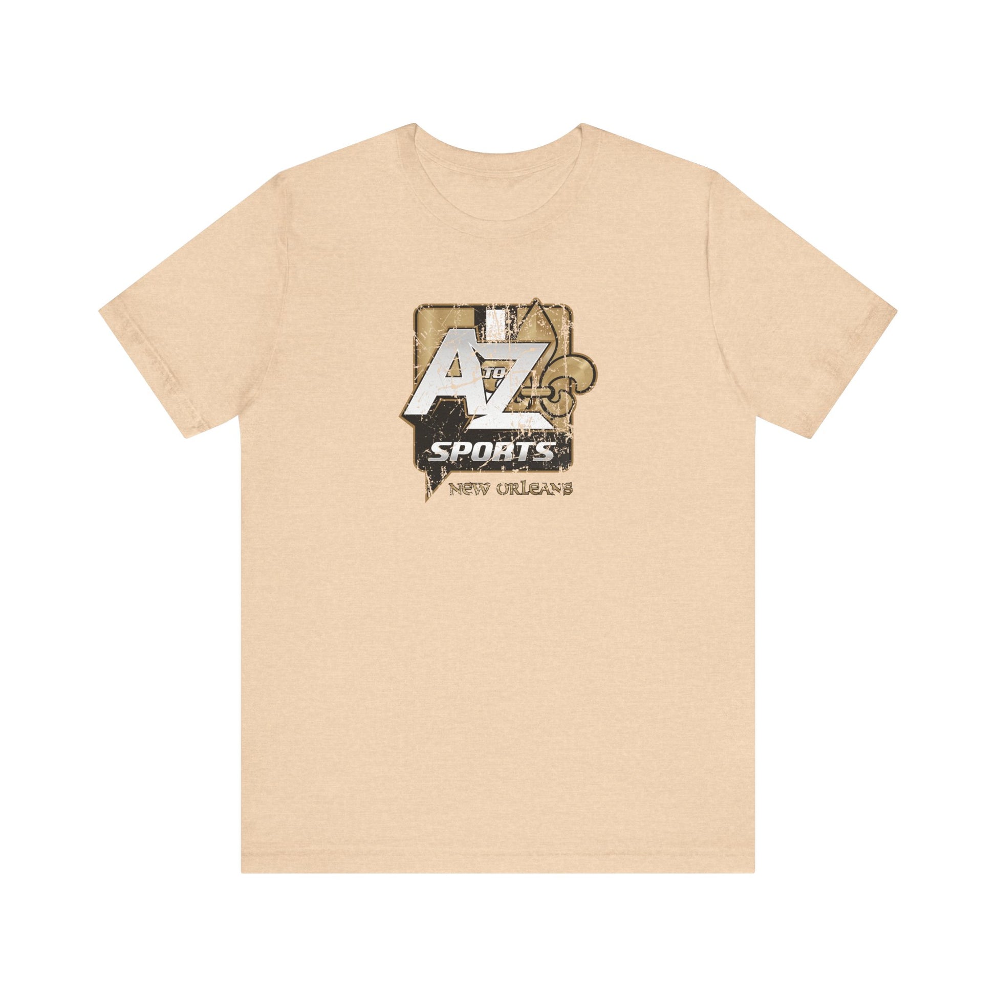 A to Z Sports Saints Distressed T-Shirt