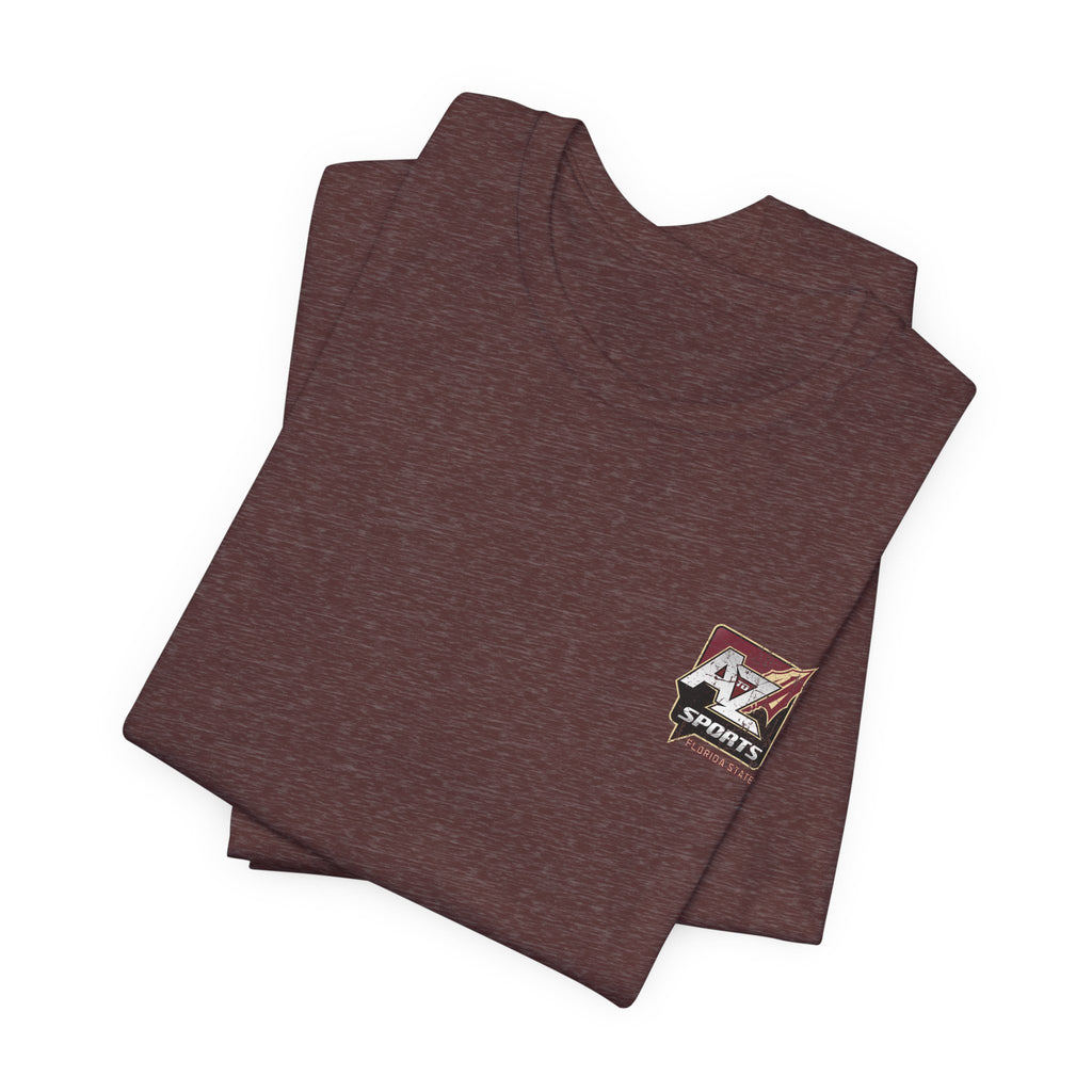 A to Z Sports Florida State Distressed Pocket T-Shirt