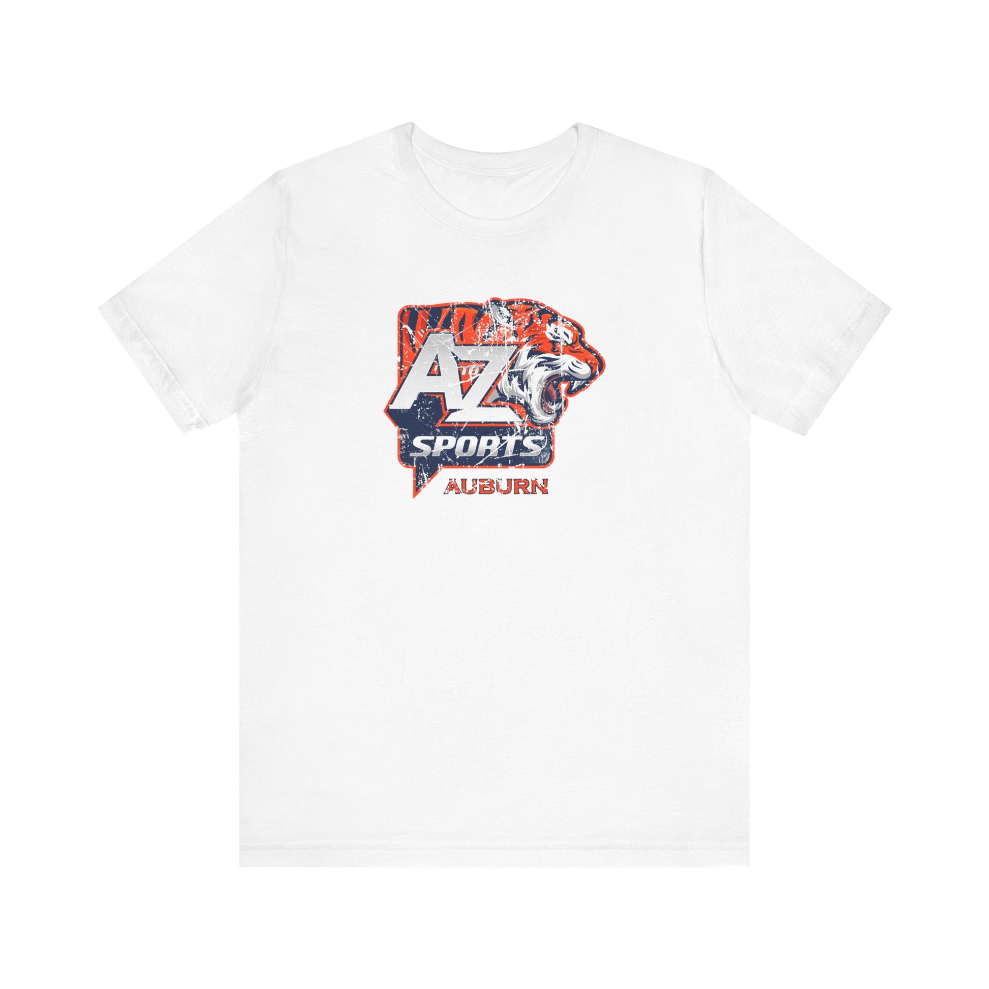 A to Z Sports Auburn Distressed T-Shirt