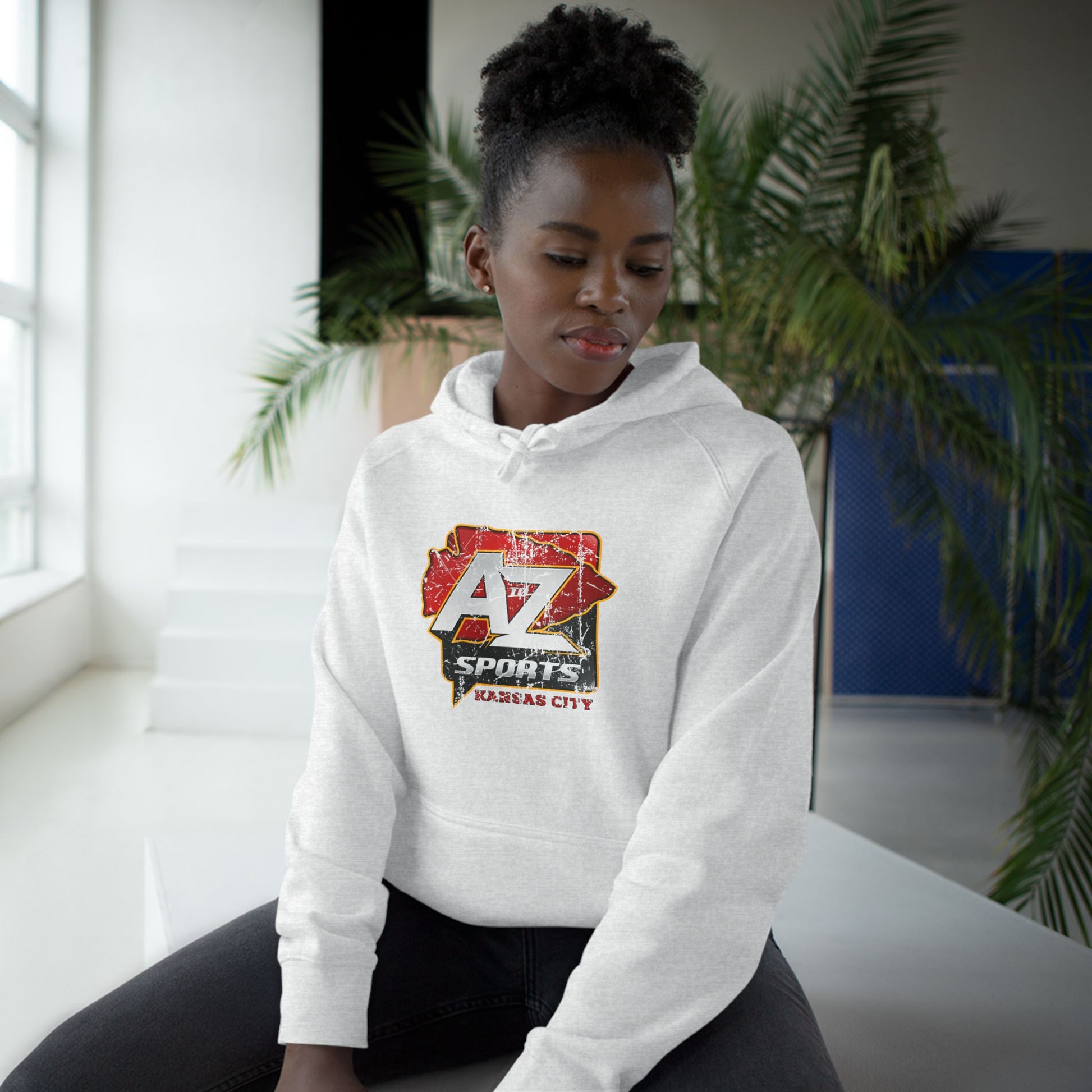 A to Z Sports Chiefs Distressed Hoodie