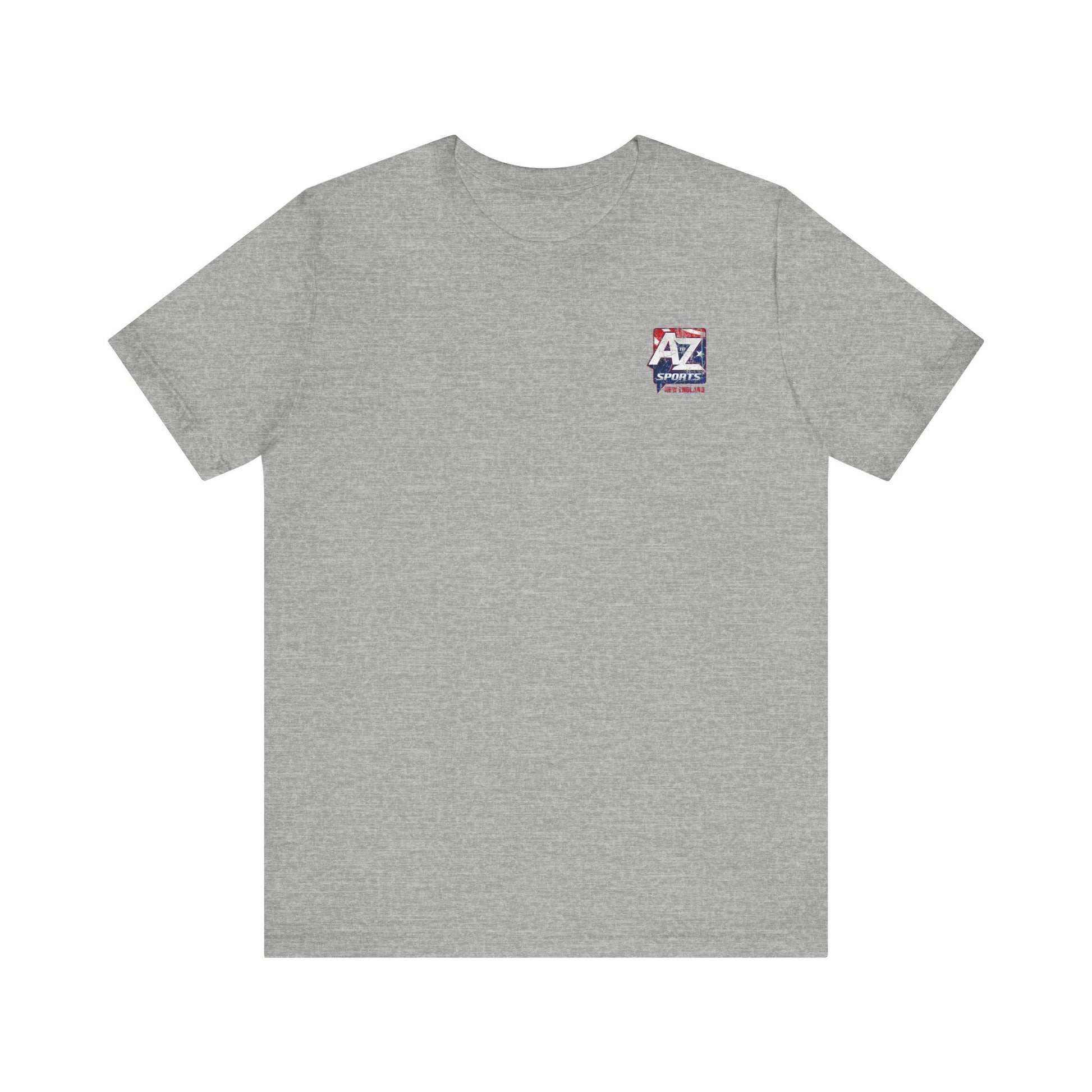 A to Z Sports Patriots Distressed Pocket T-Shirt