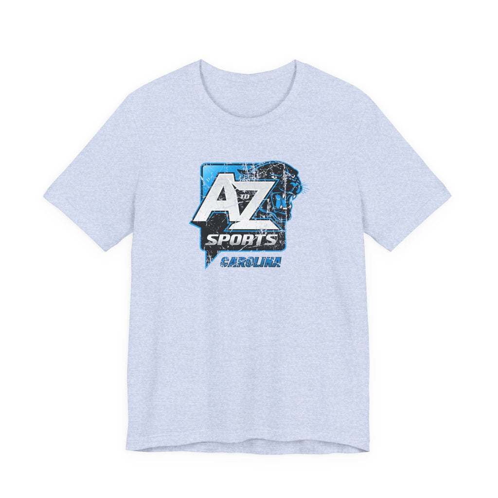 A to Z Sports Panthers Distressed T-Shirt