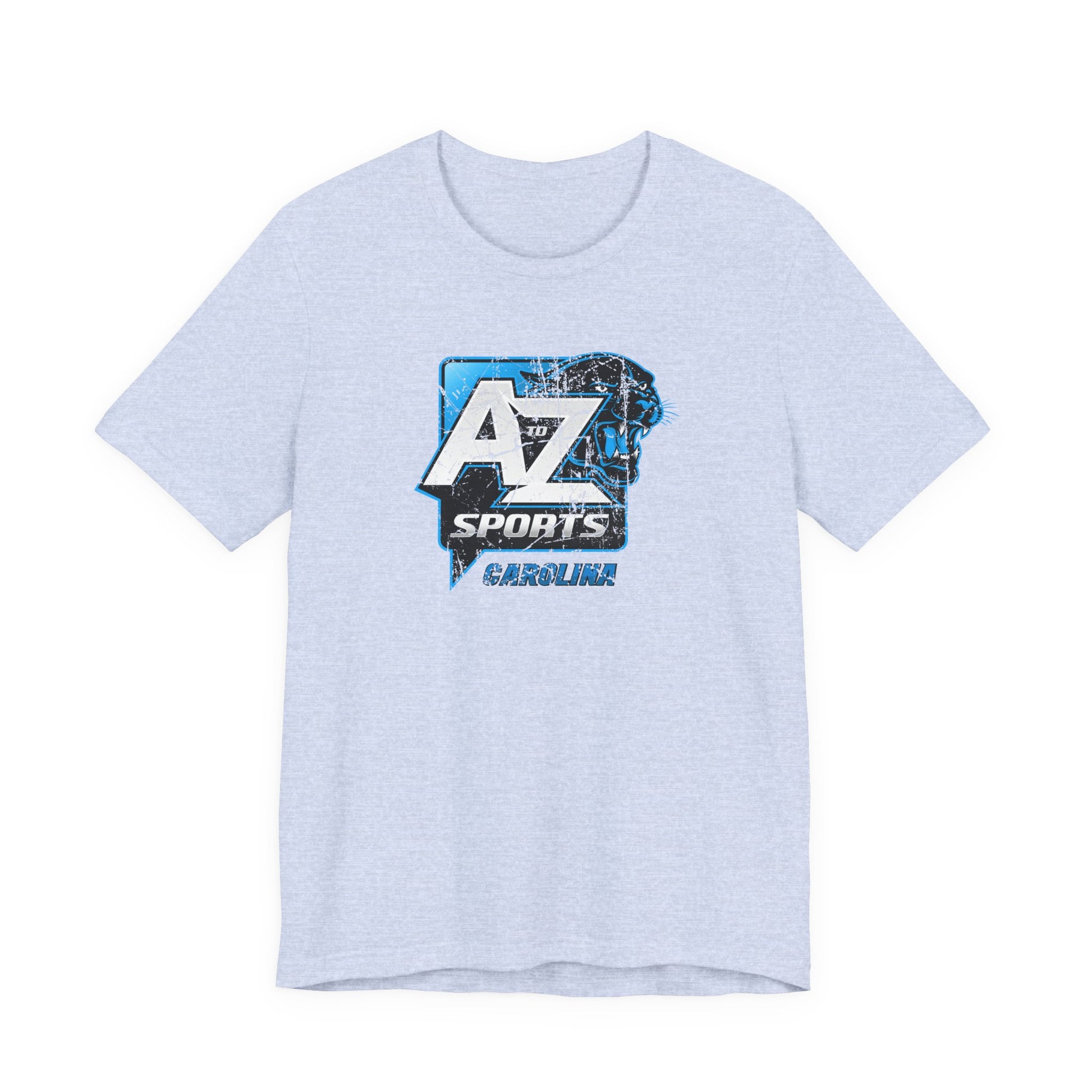 A to Z Sports Panthers Distressed T-Shirt