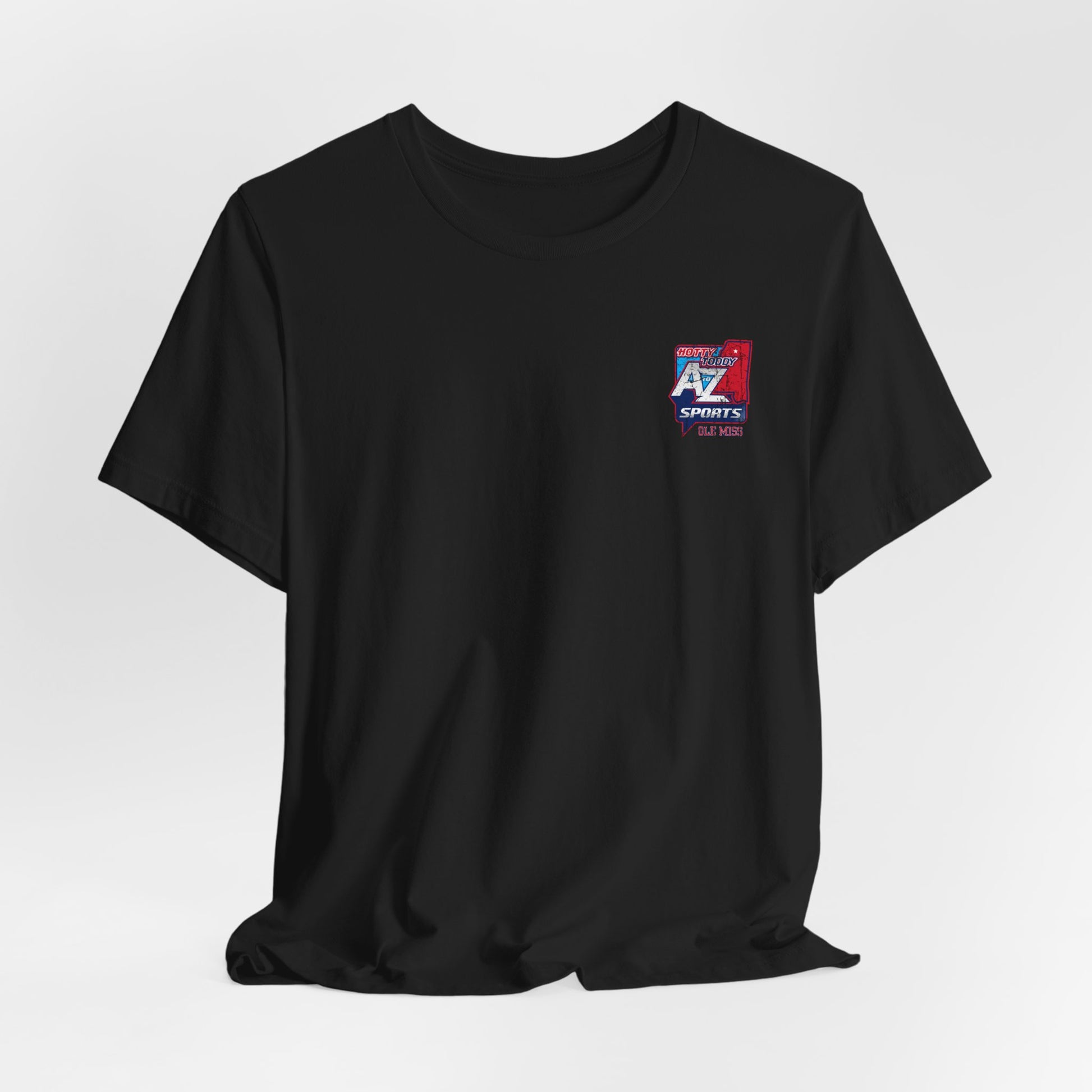 A to Z Sports Ole Miss Distressed Pocket T-Shirt