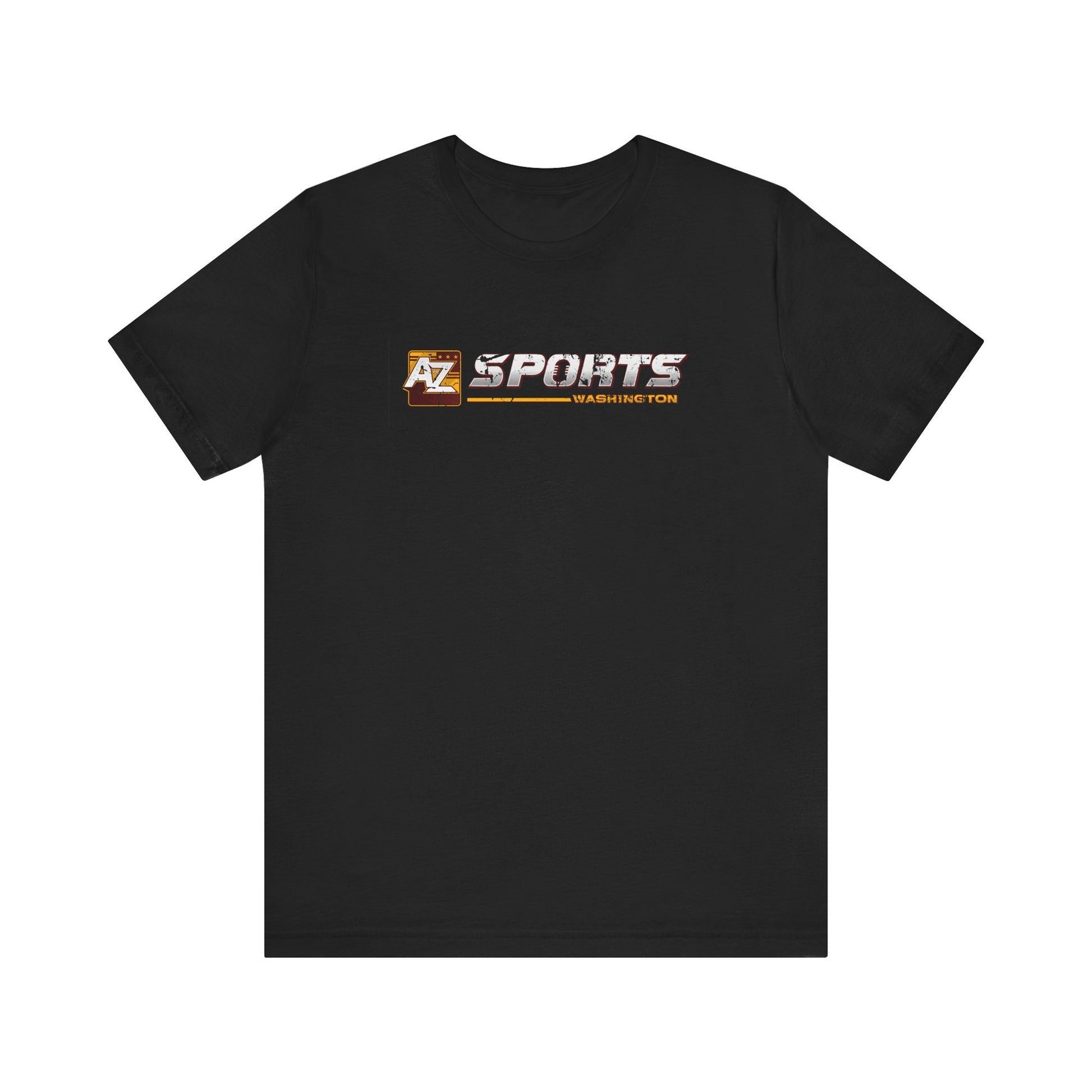 A to Z Sports Commanders Horizontal Distressed T-Shirt