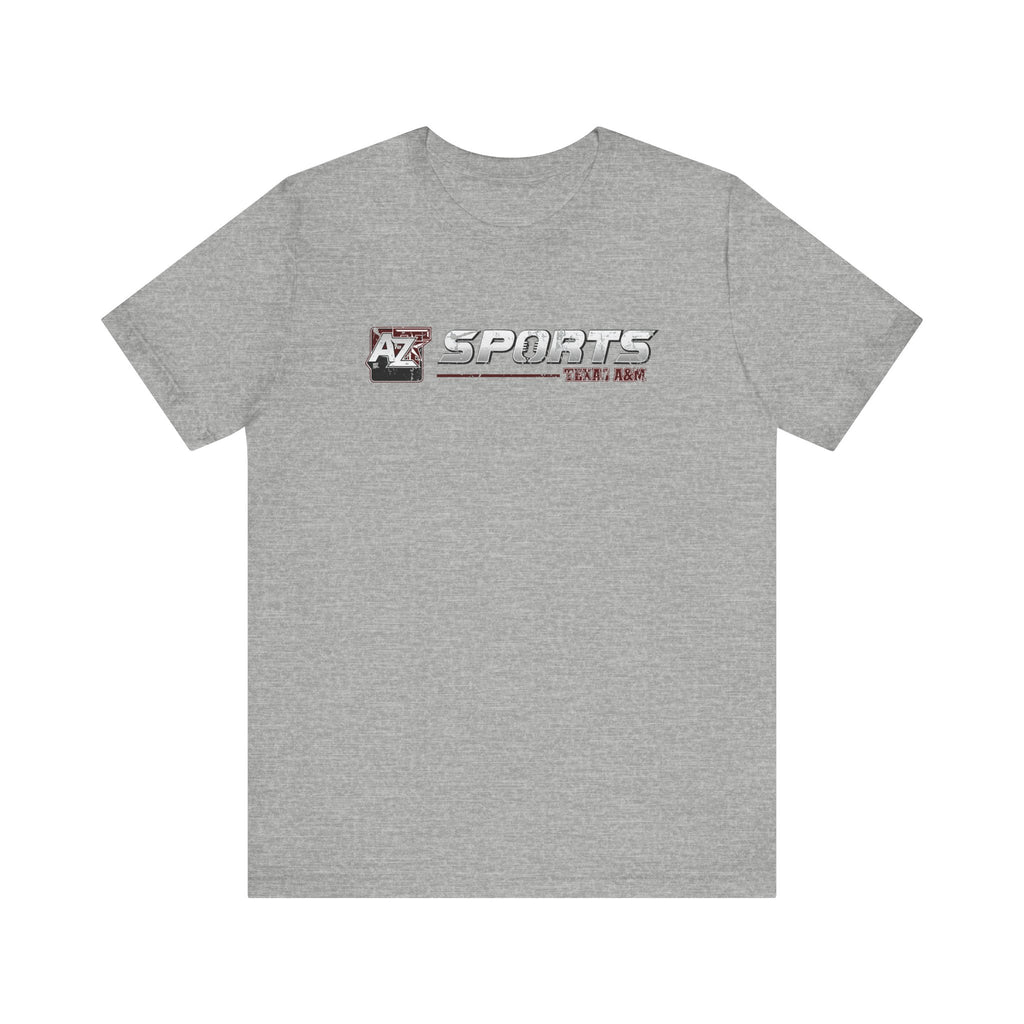 A to Z Sports Texas A&M Distressed Horizontal T-Shirt