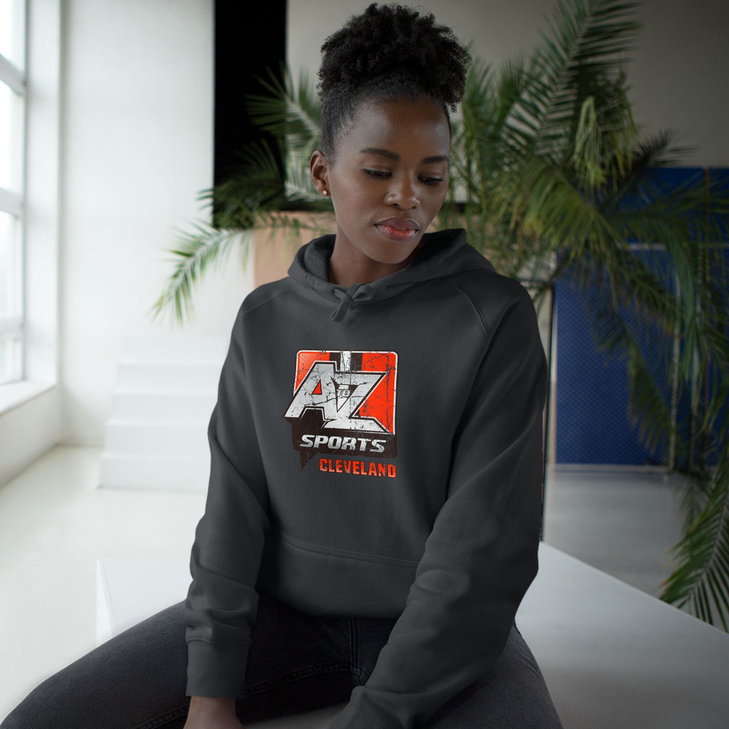 A to Z Sports Browns Distressed Hoodie