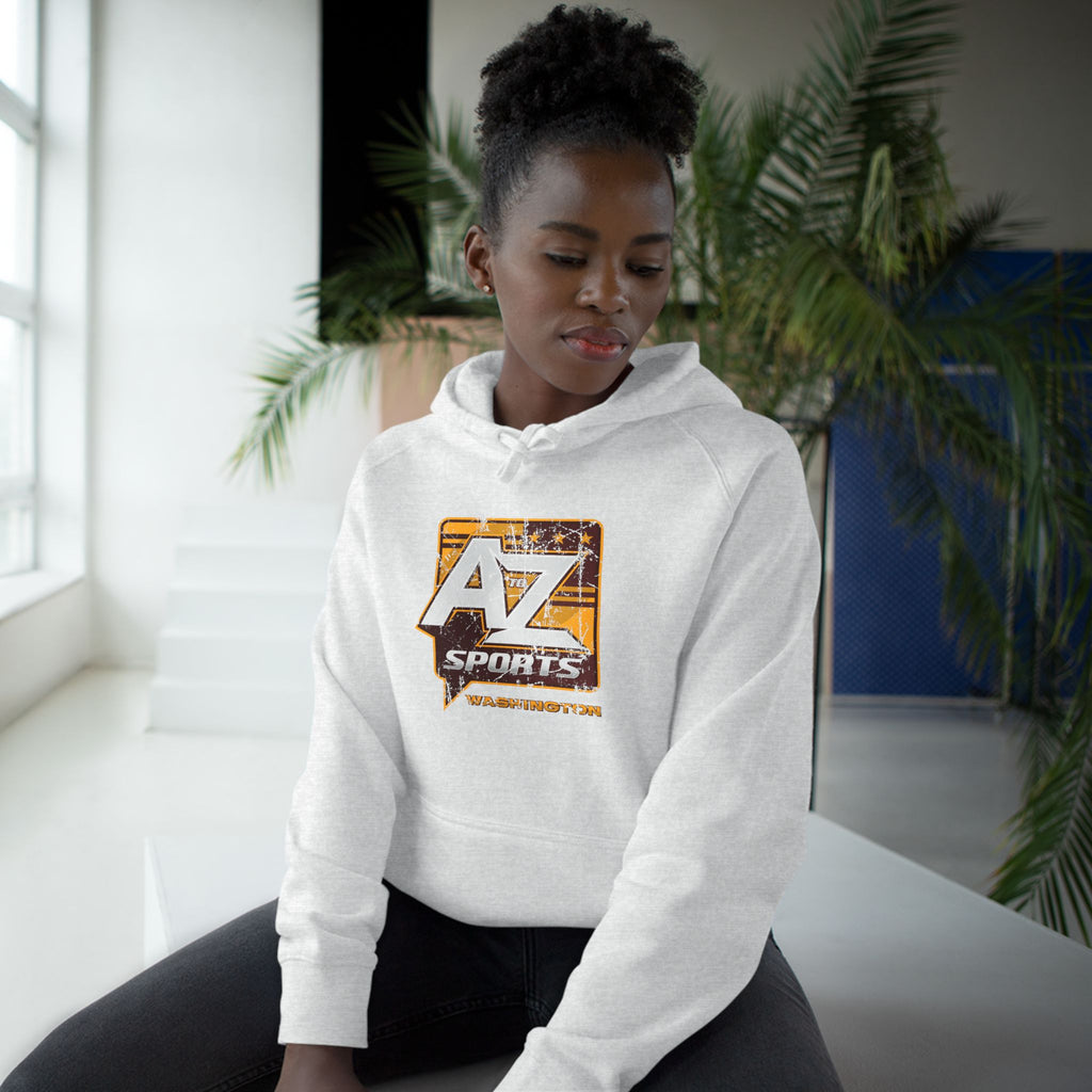 A to Z Sports Commanders Distressed Hoodie
