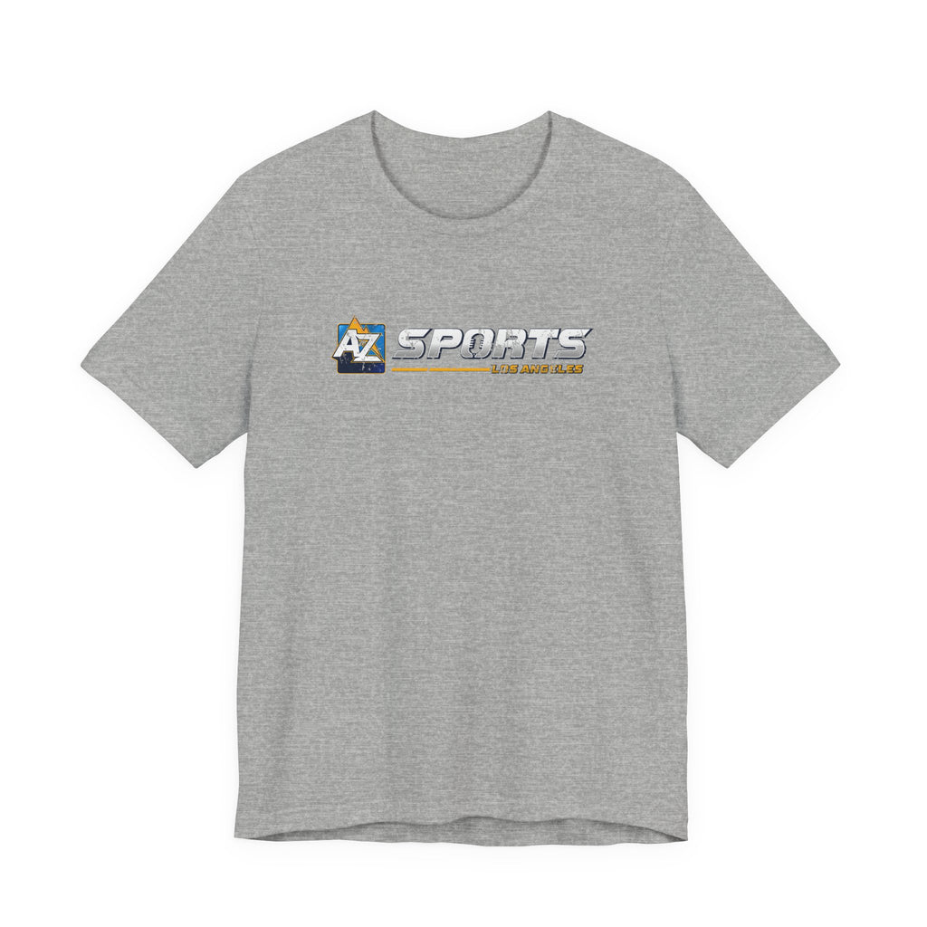 A to Z Sports Chargers Distressed Horizontal T-Shirt