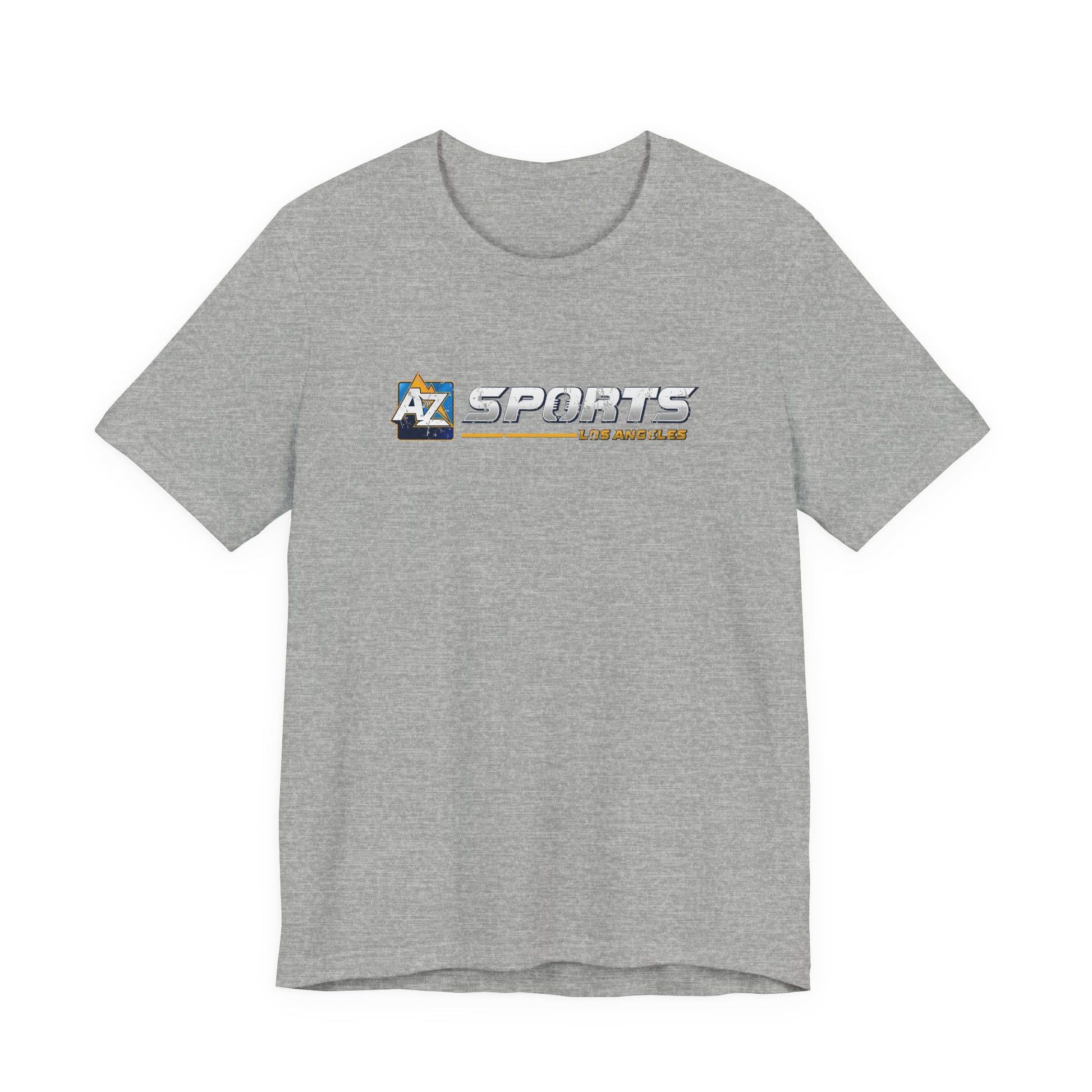 A to Z Sports Chargers Distressed Horizontal T-Shirt