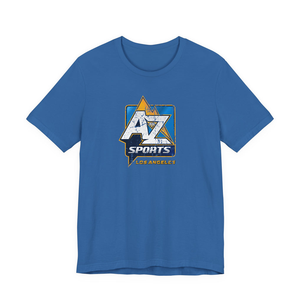 A to Z Sports Chargers Distressed T-Shirt