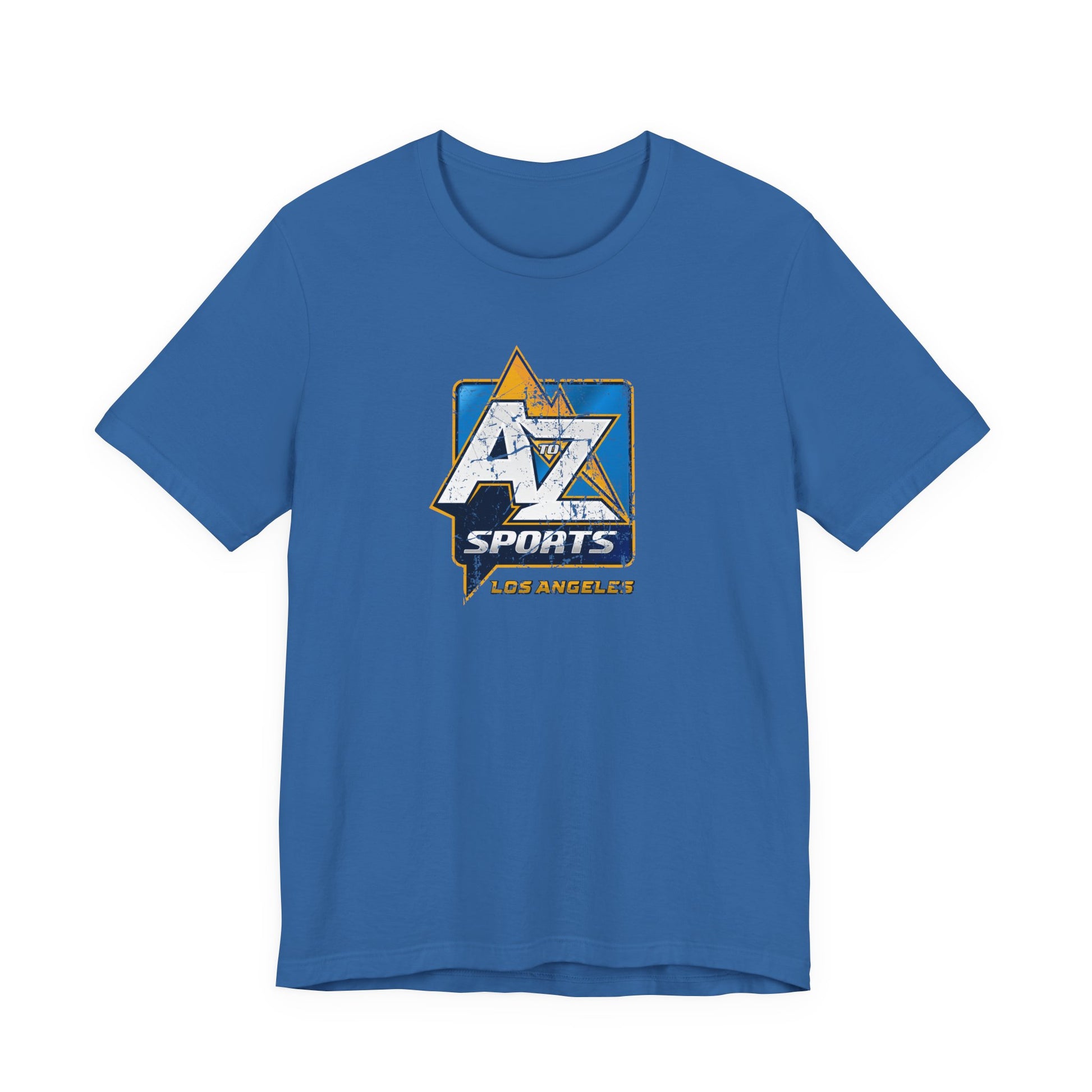 A to Z Sports Chargers Distressed T-Shirt
