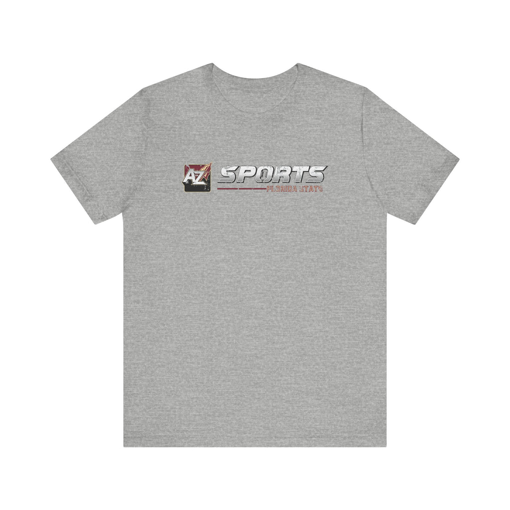 A to Z Sports Florida State Horizontal Distressed T-Shirt