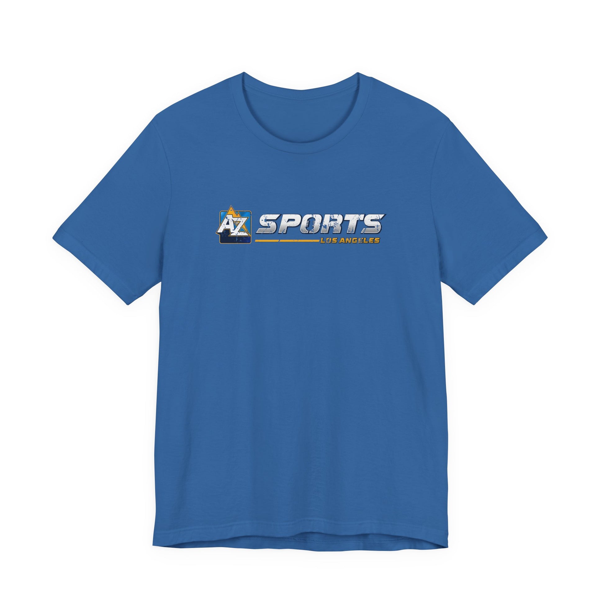 A to Z Sports Chargers Distressed Horizontal T-Shirt