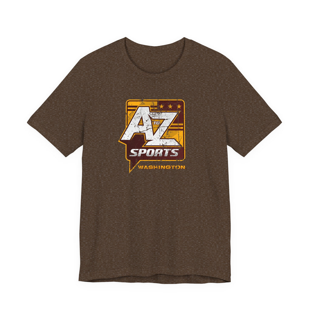 A to Z Sports Commanders Distressed Logo T-Shirt