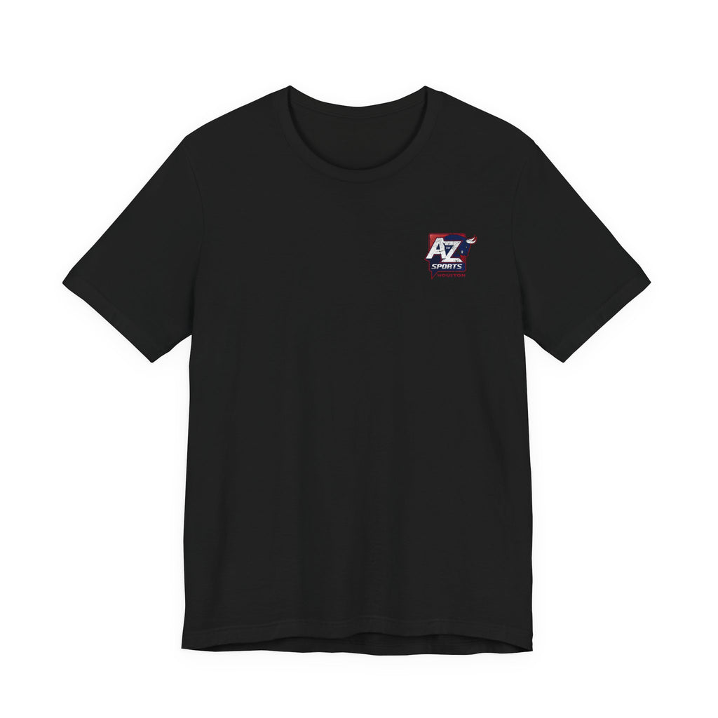 A to Z Sports Texans Distressed Pocket T-Shirt