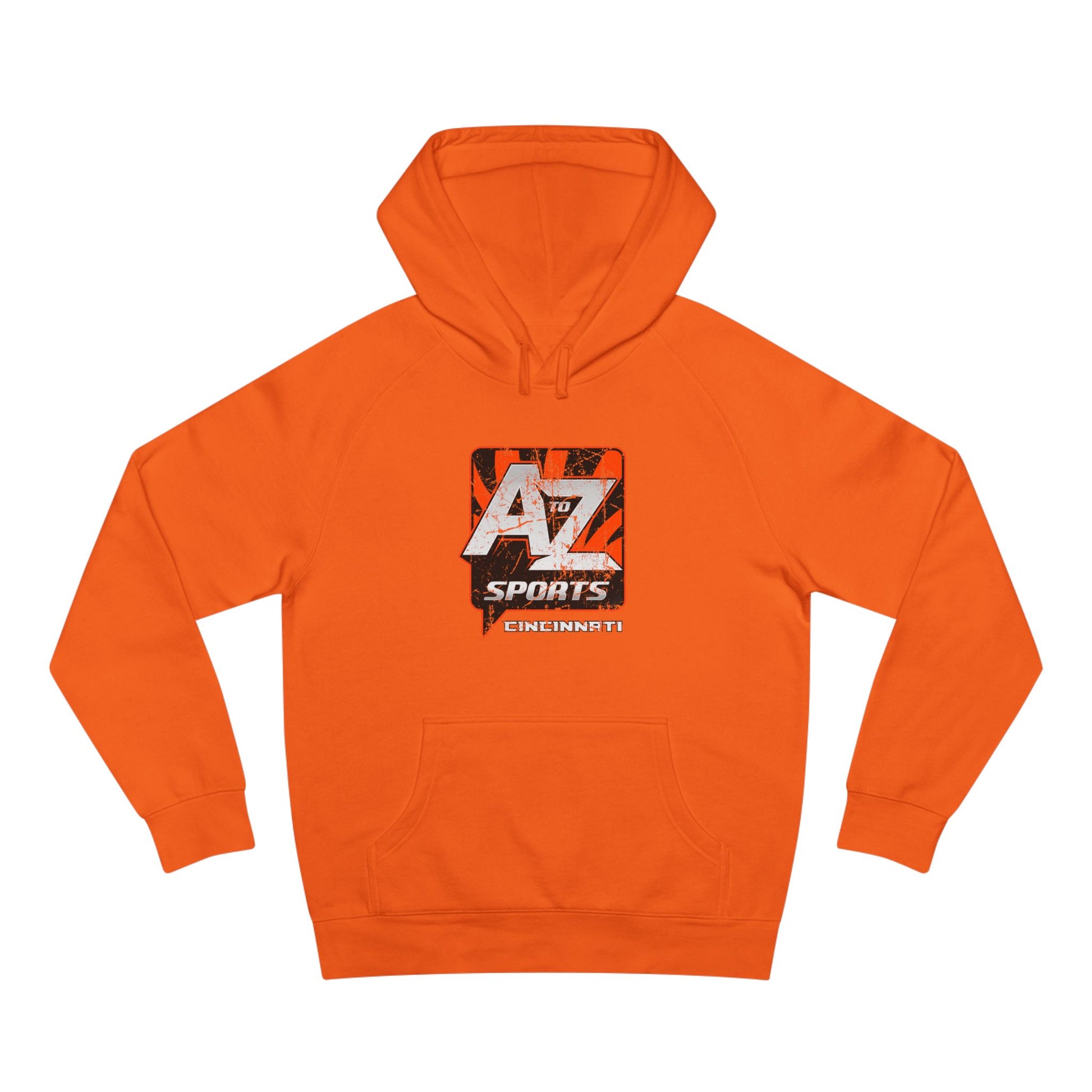 A to Z Sports Bengals Distressed Hoodie
