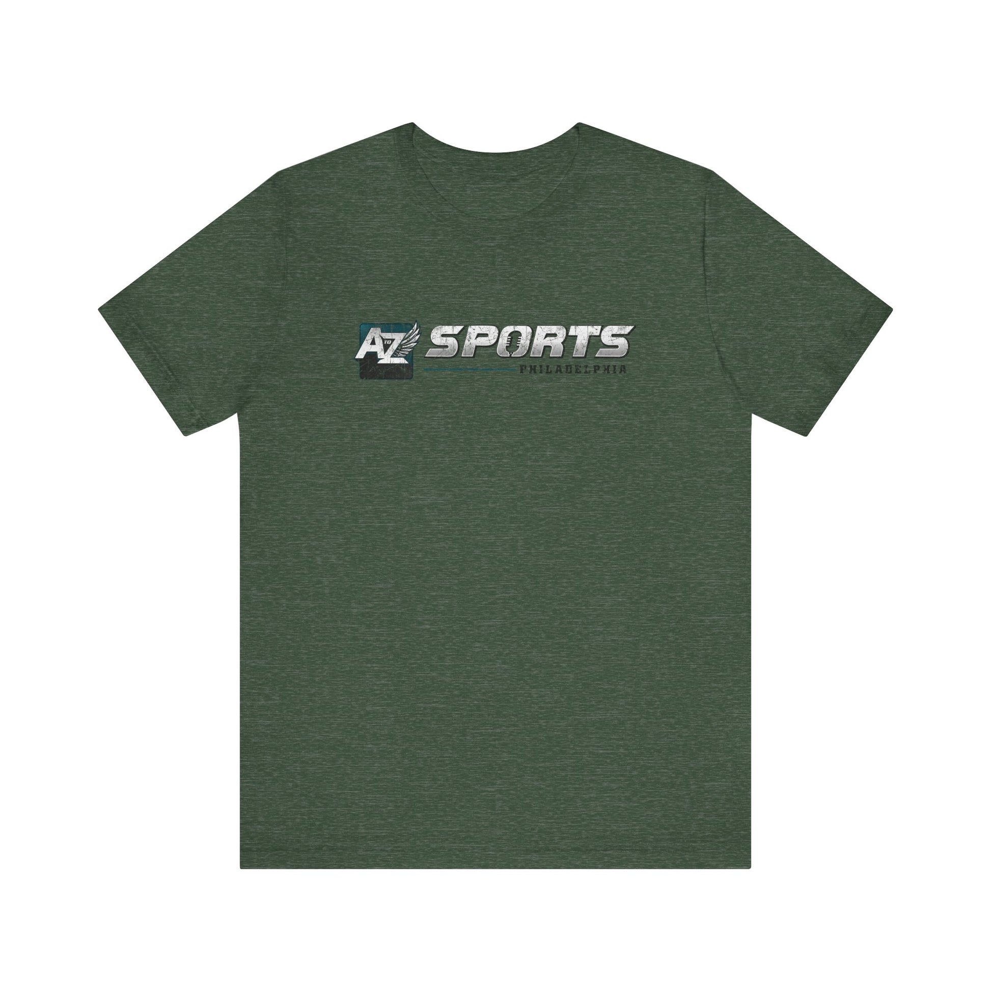 A to Z Sports Eagles Distressed Horizontal T-Shirt