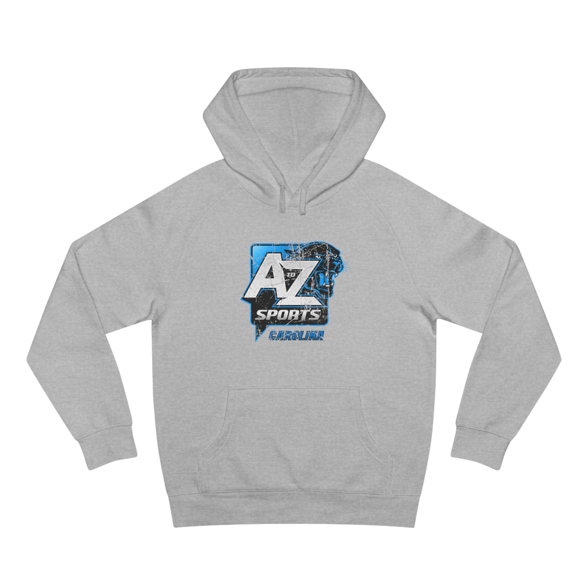 A to Z Sports Panthers Distressed Hoodie