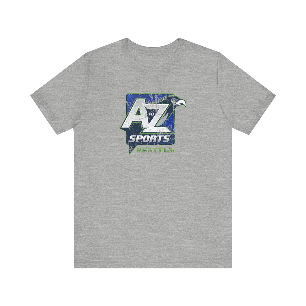 A to Z Sports Seahawks Distressed T-Shirt