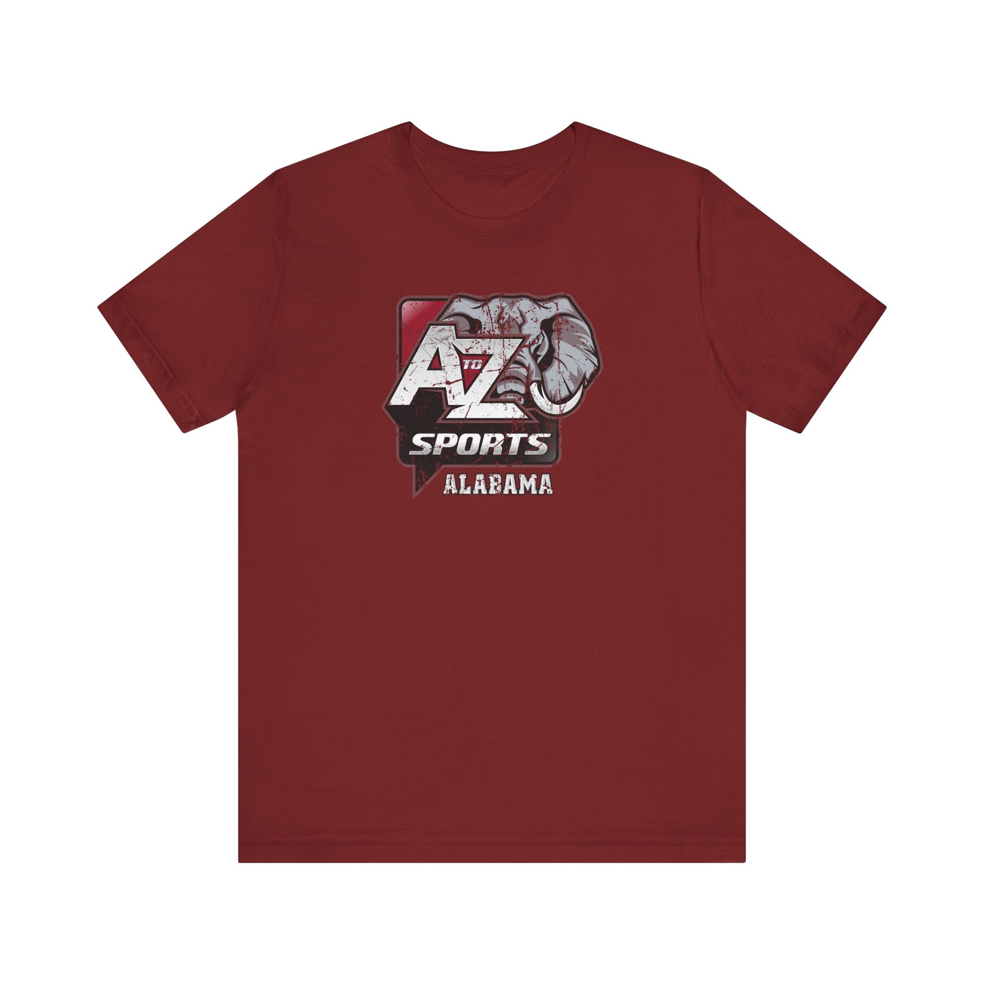 A to Z Sports Alabama Distressed T-Shirt